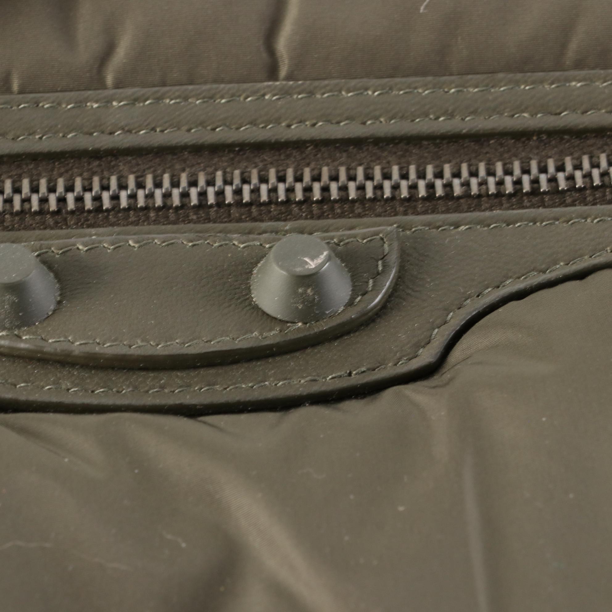 Balenciaga City Stud Zip Pouch