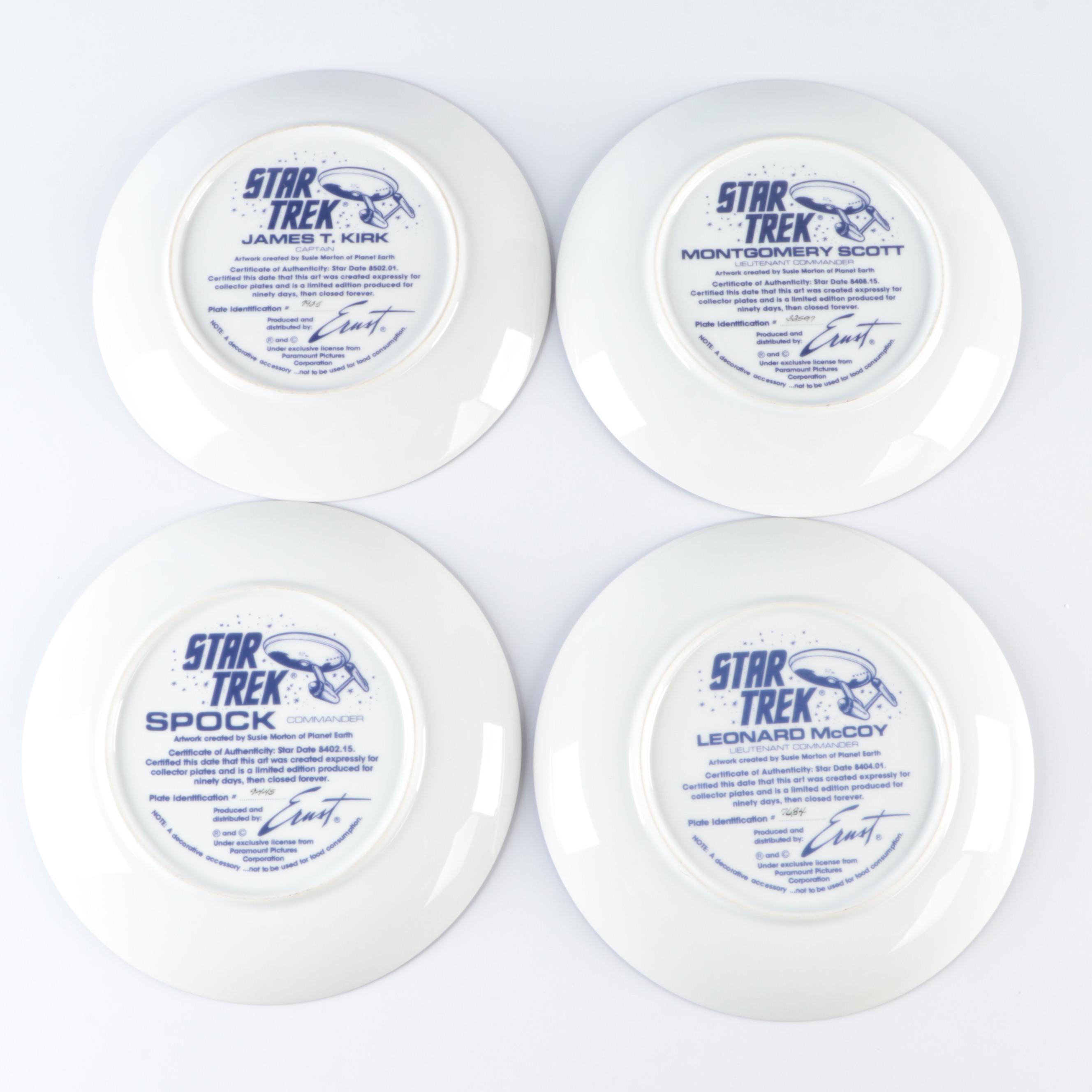 The Hamilton Collection and Other Star Trek Collectors Plates