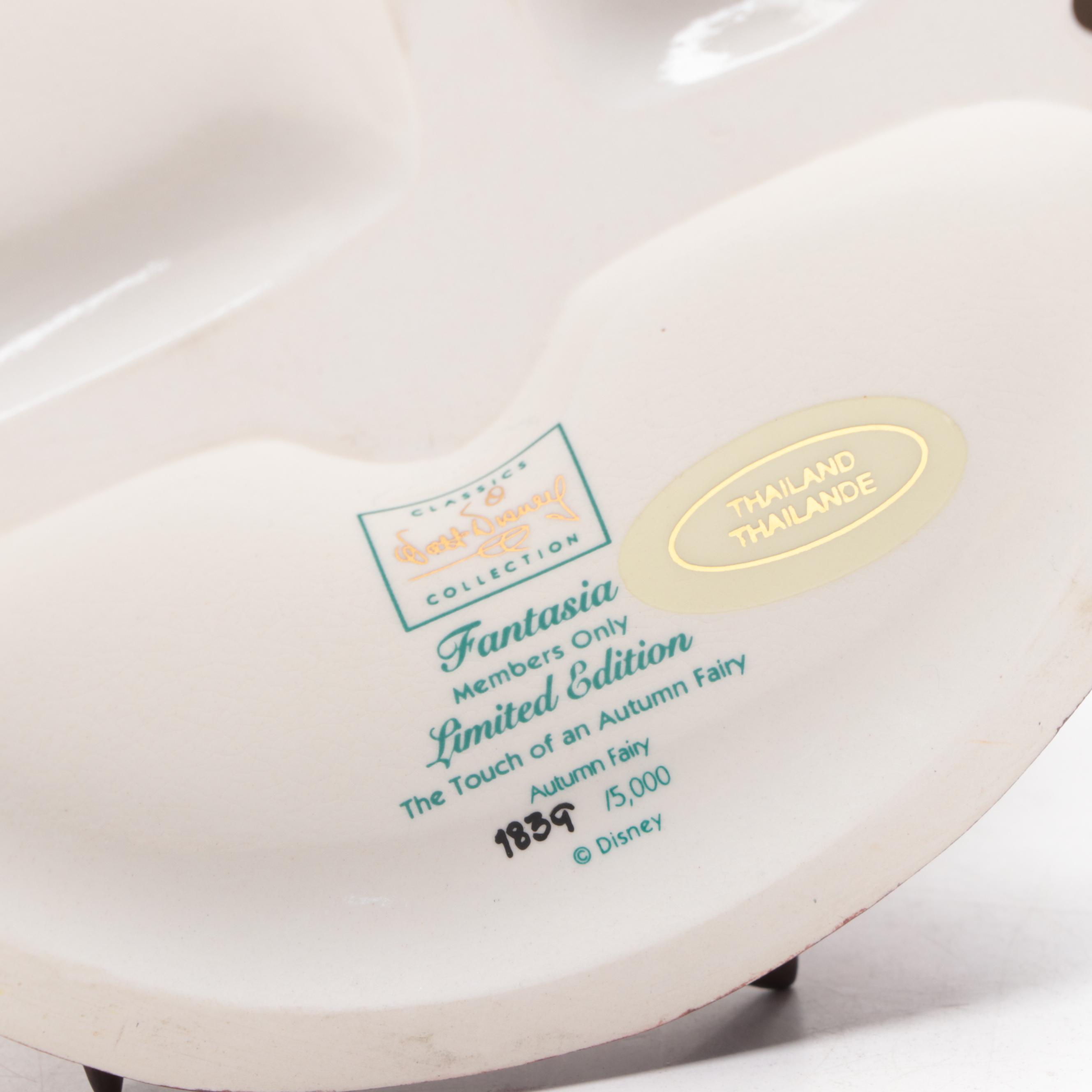 Walt Disney Classics Collection "Fantasia" and "Fantasia 2000" Ceramic Figurines