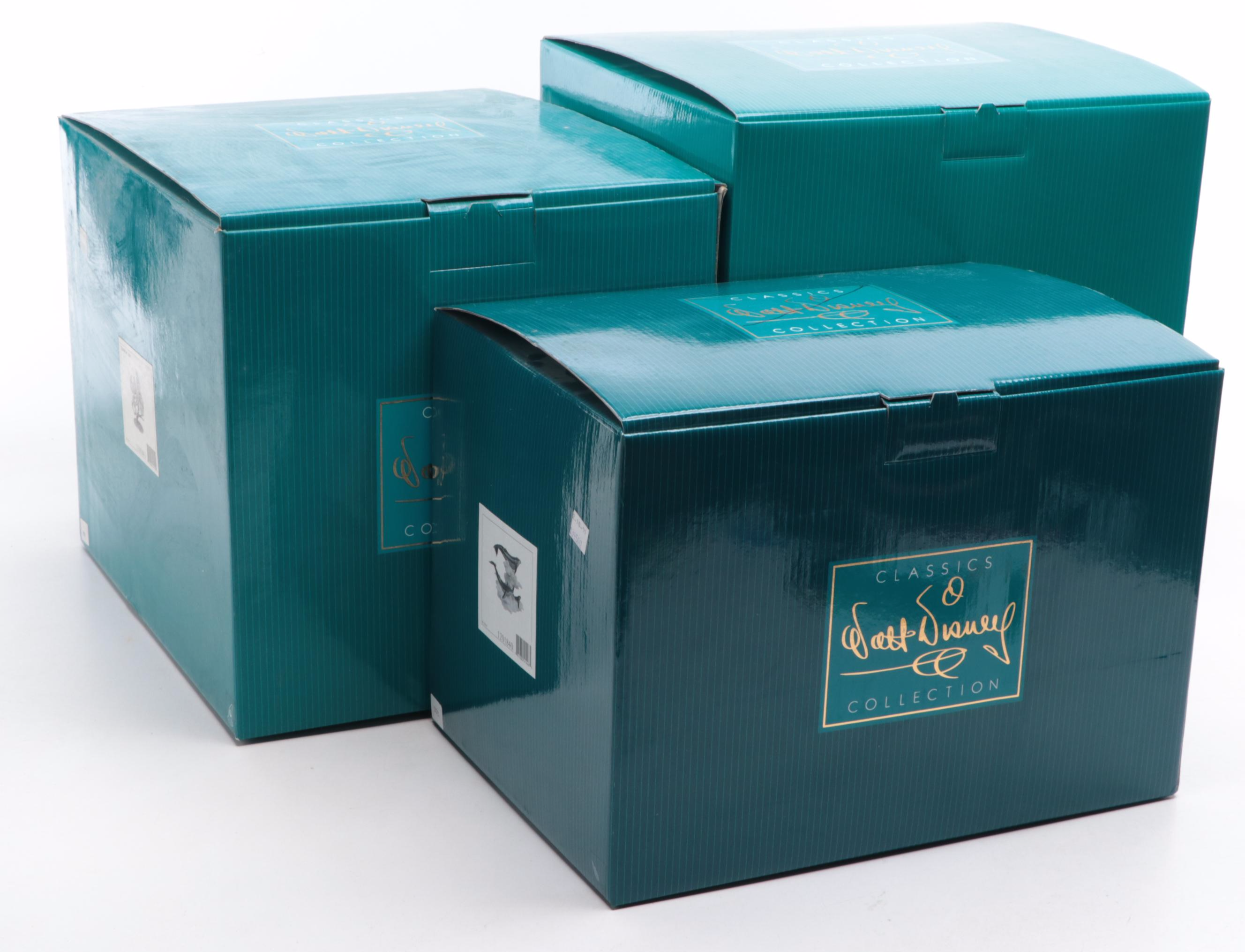 Walt Disney Classics Collection "Fantasia" and "Fantasia 2000" Ceramic Figurines