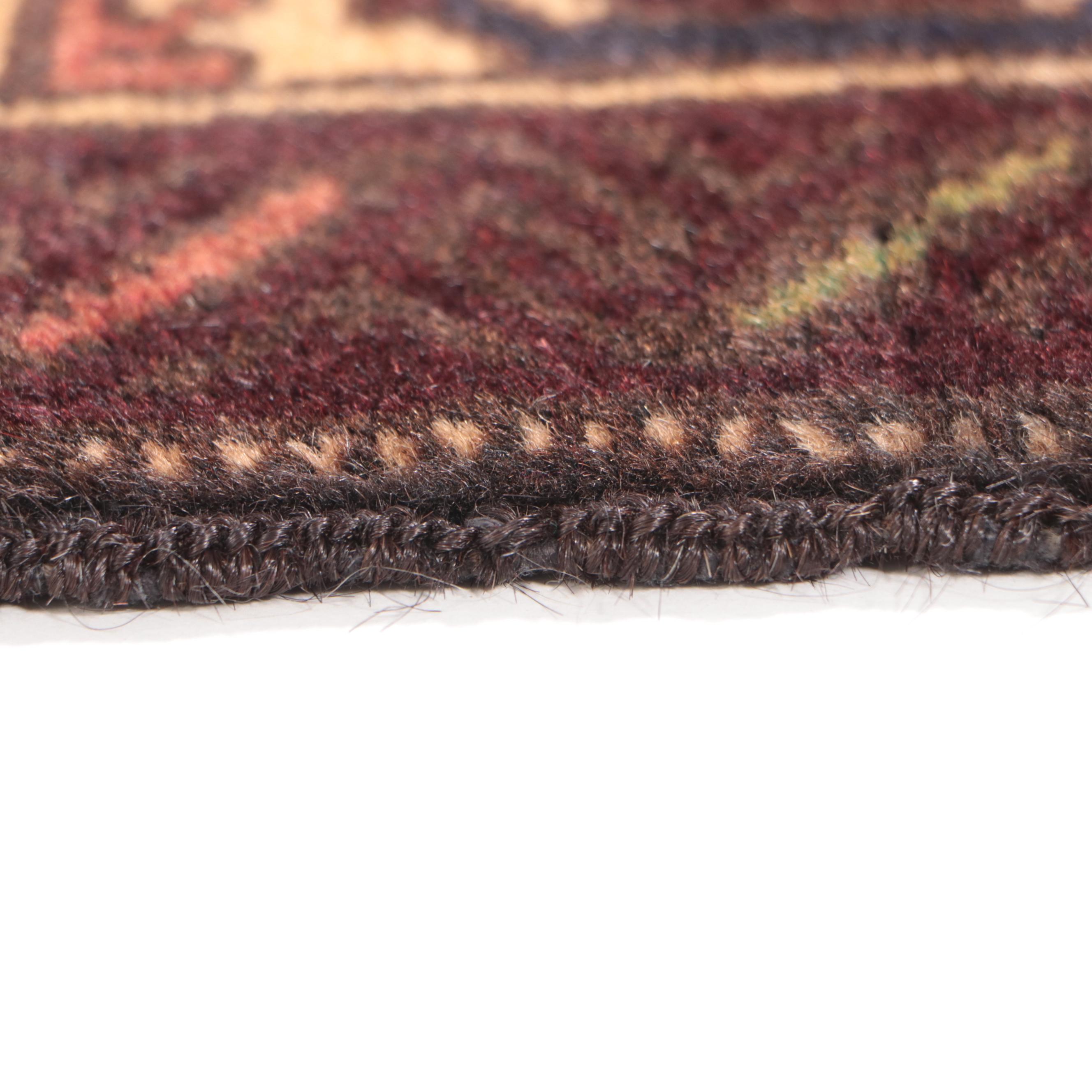 2'9 x 4'1 Hand-Knotted Afghan Taimani Accent Rug