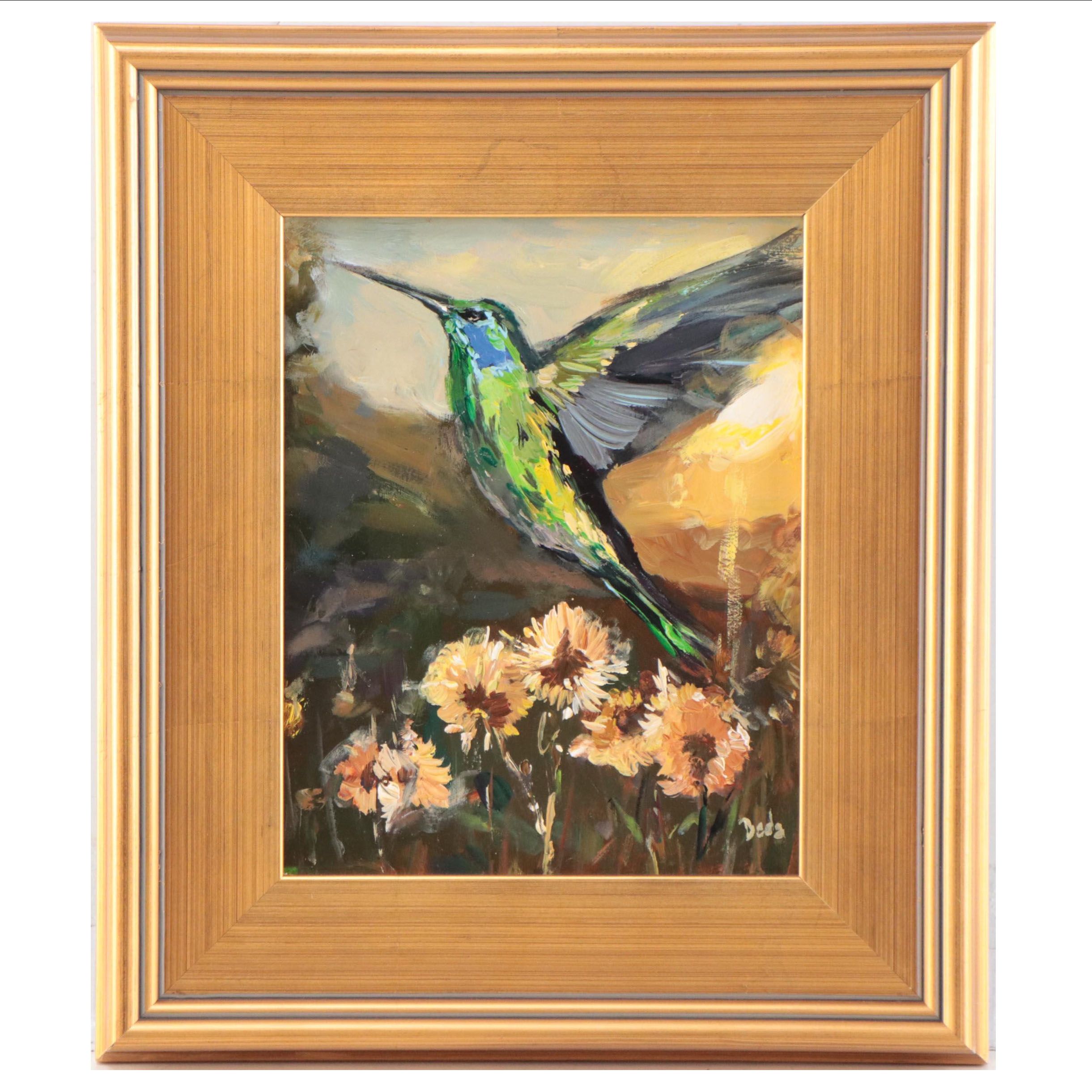 Adam Deda Oil Painting "Moonlight Melody," 2023