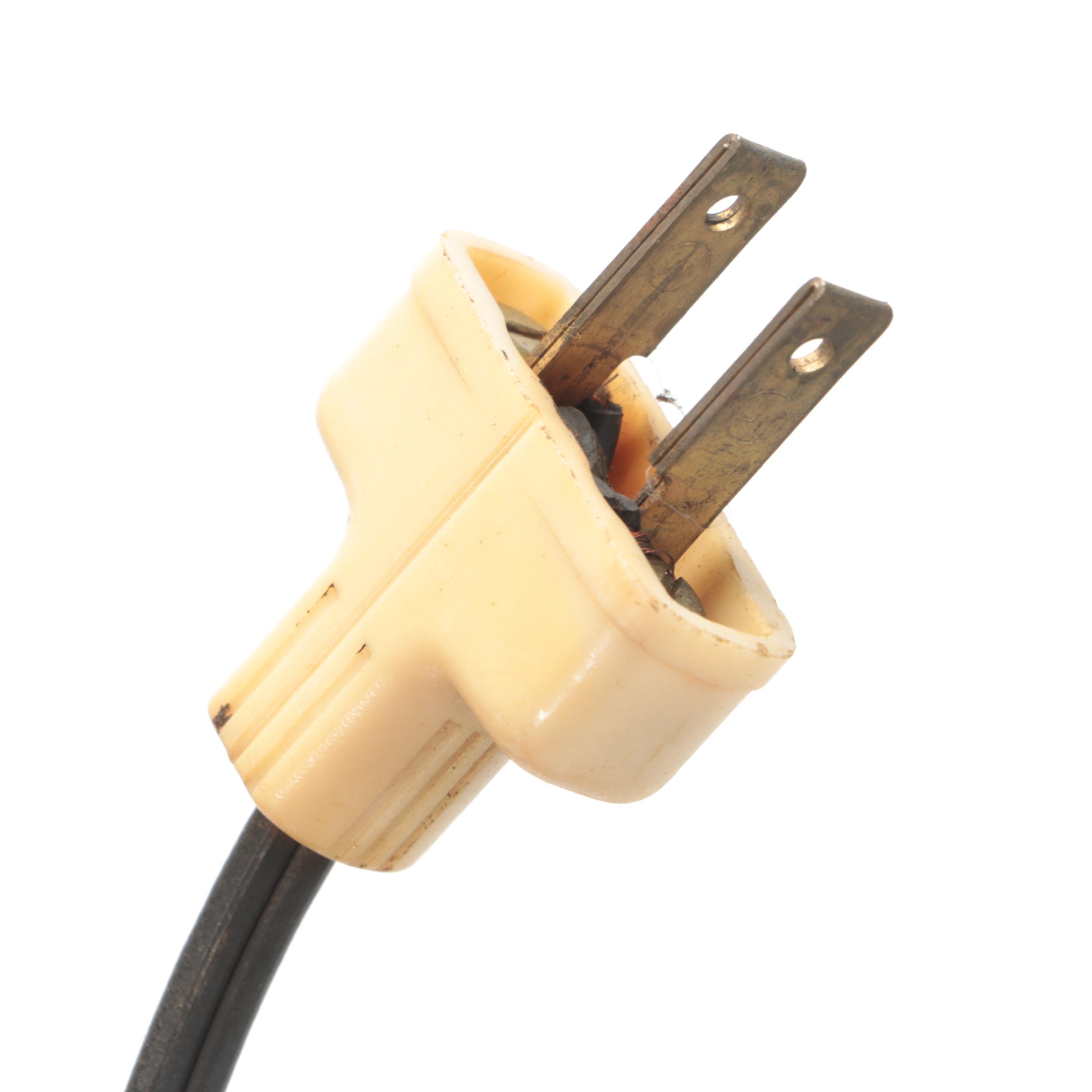 Singer Electric Sewing Machine with Cabinet Mount, Pedal, Early to Mid 20th C.