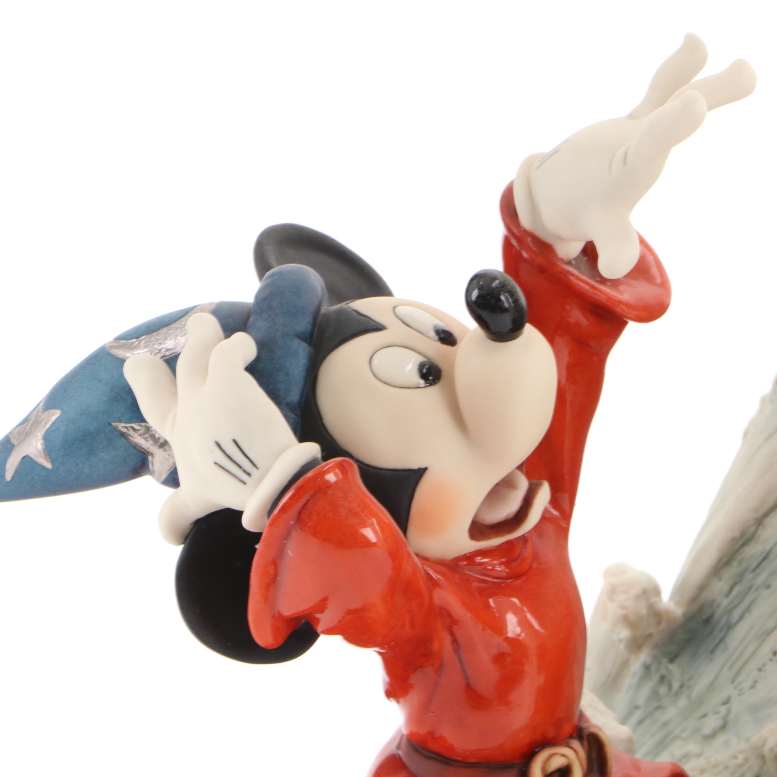 Guiseppe Armani Porcelain "The Sorcerer's Apprentice" Tableau Scene