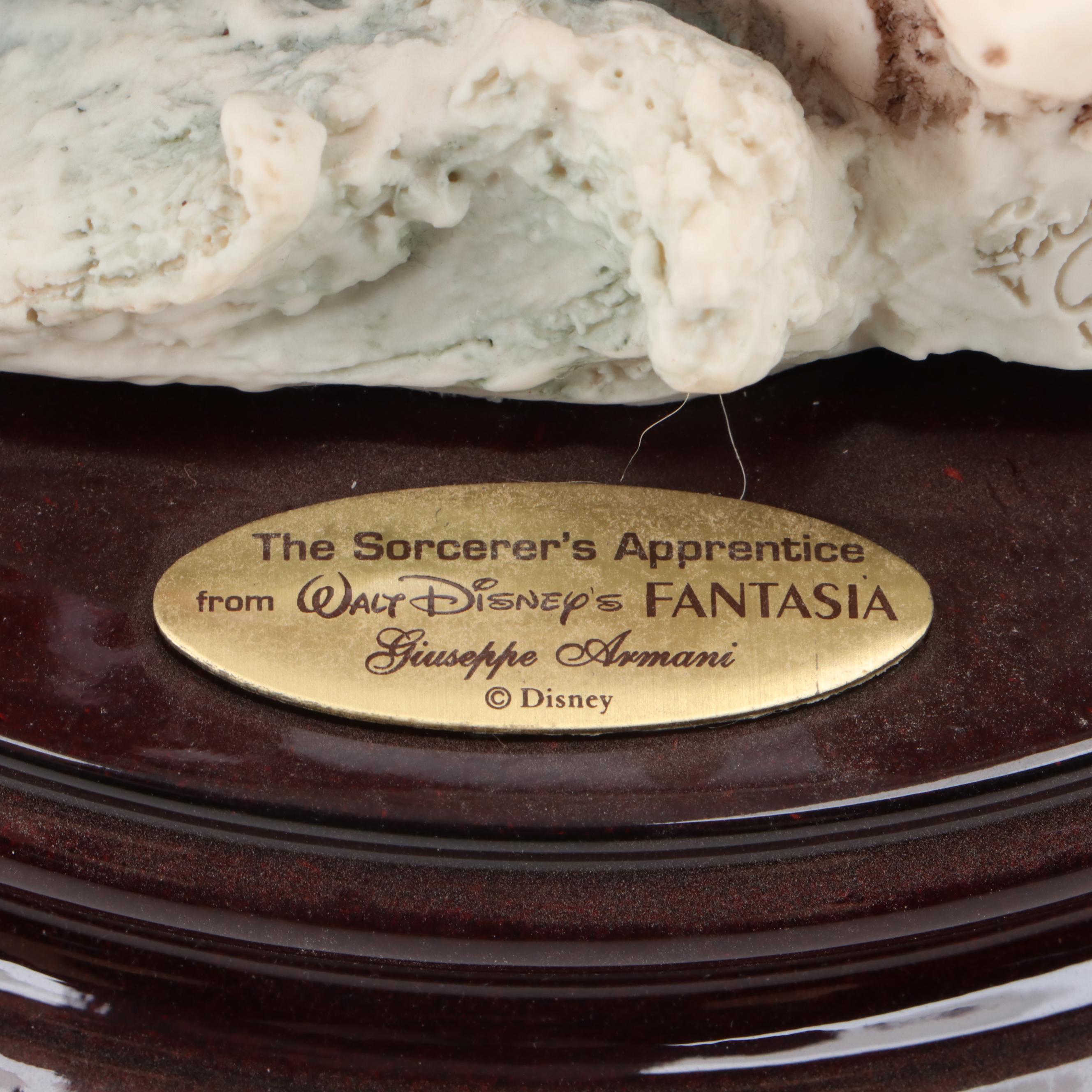 Guiseppe Armani Porcelain "The Sorcerer's Apprentice" Tableau Scene