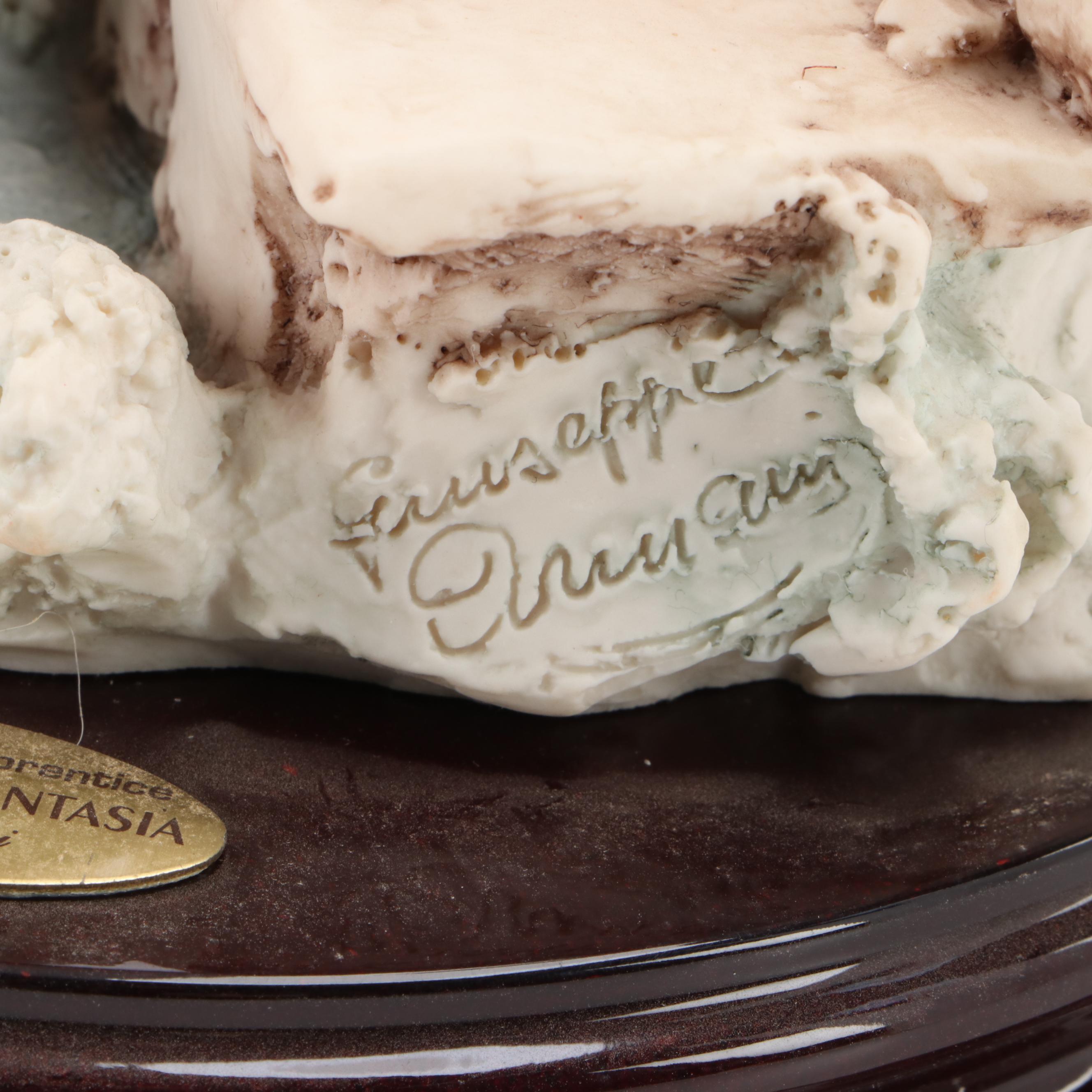 Guiseppe Armani Porcelain "The Sorcerer's Apprentice" Tableau Scene