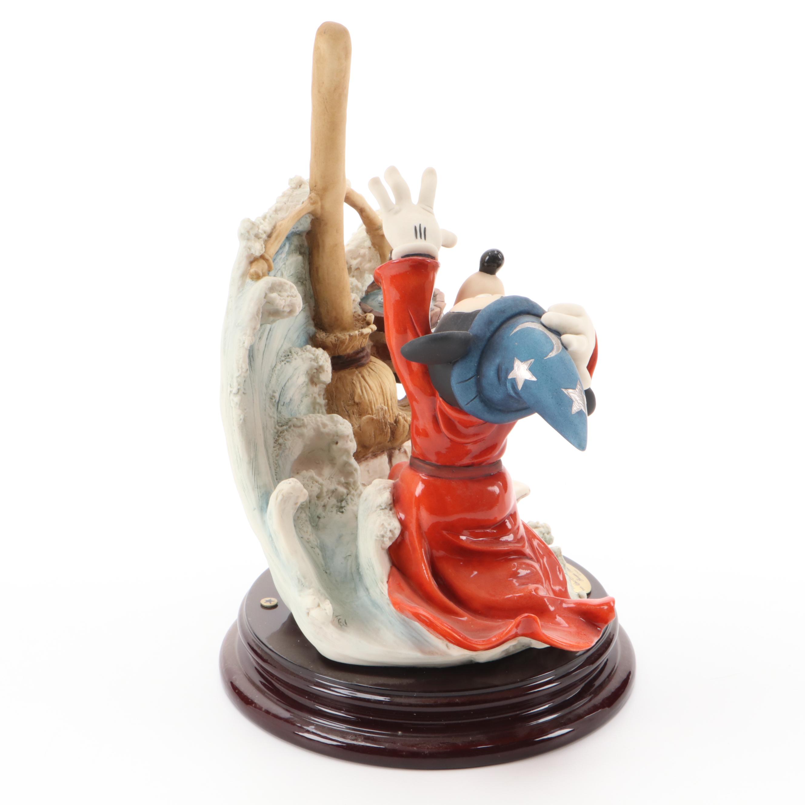 Guiseppe Armani Porcelain "The Sorcerer's Apprentice" Tableau Scene