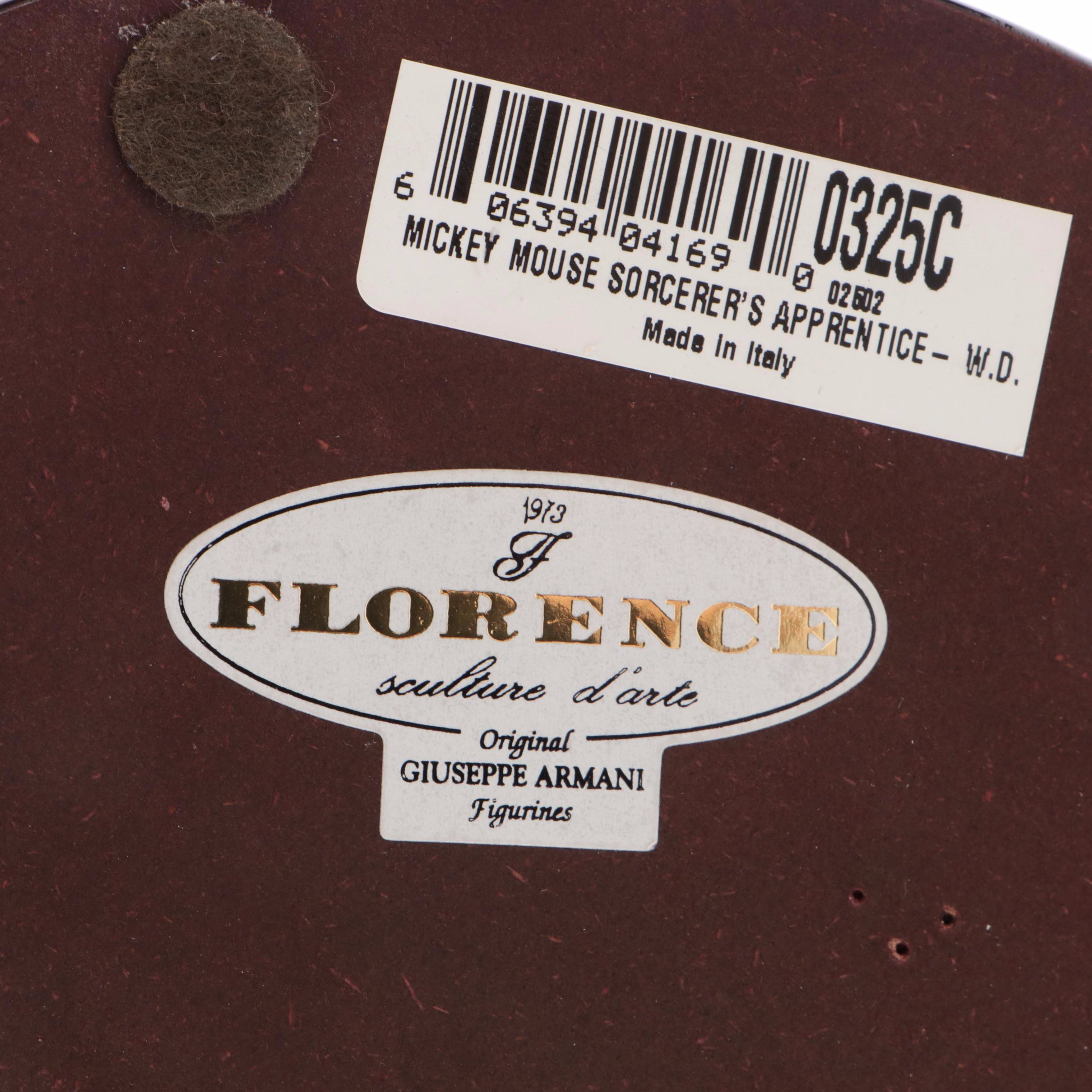 Guiseppe Armani Porcelain "The Sorcerer's Apprentice" Tableau Scene