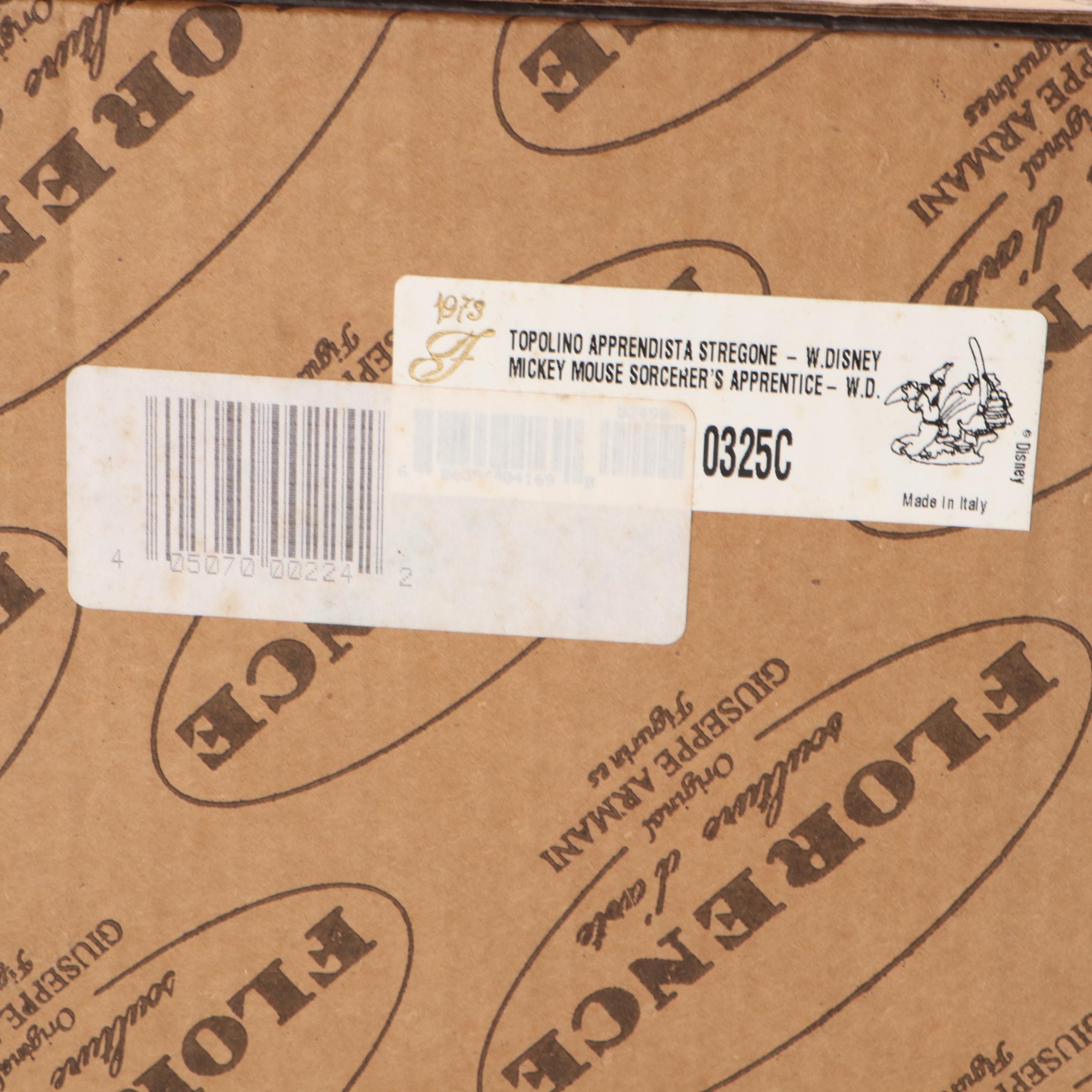 Guiseppe Armani Porcelain "The Sorcerer's Apprentice" Tableau Scene