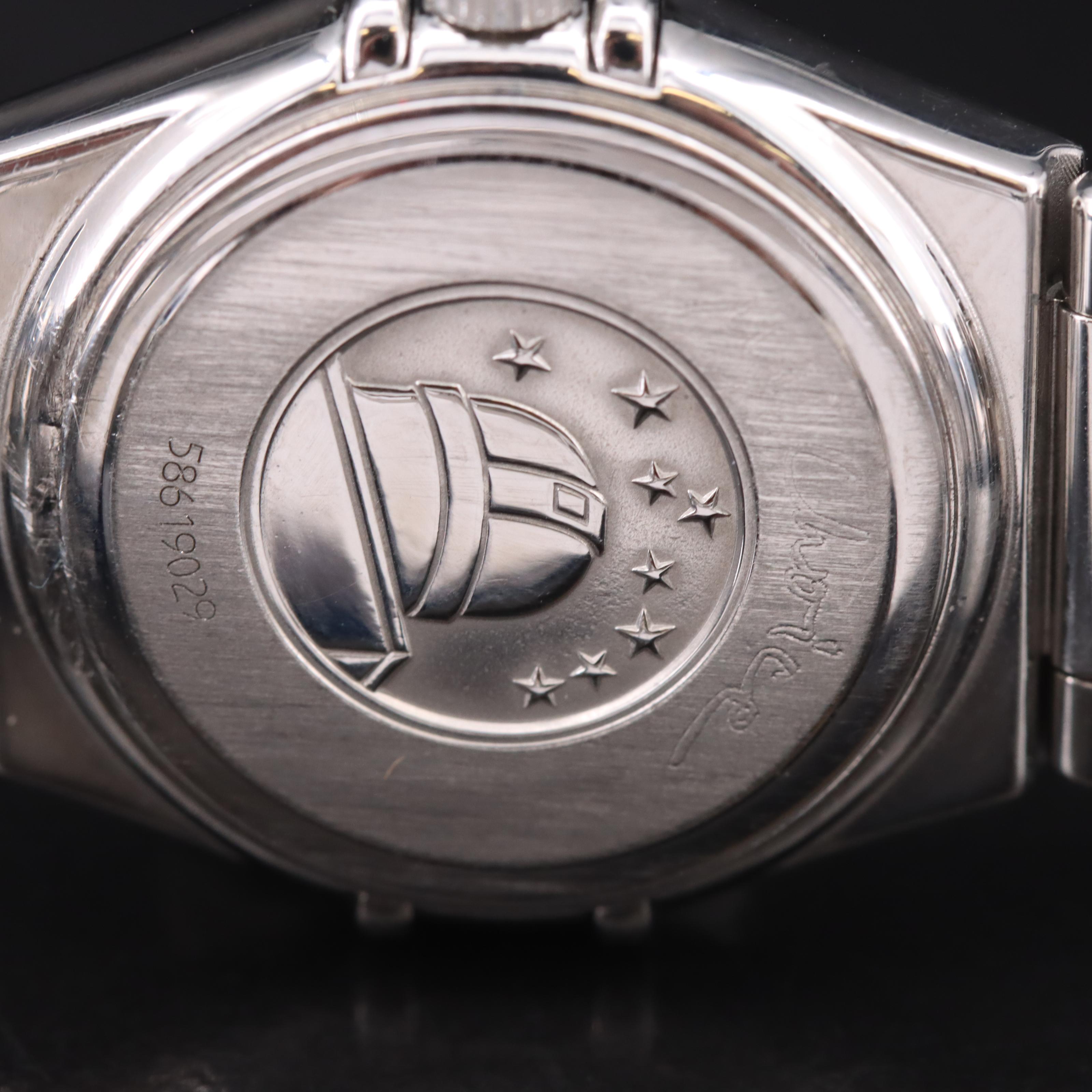 Omega Constellation Mother-of-Pearl Dial and Diamond Bezel Watch