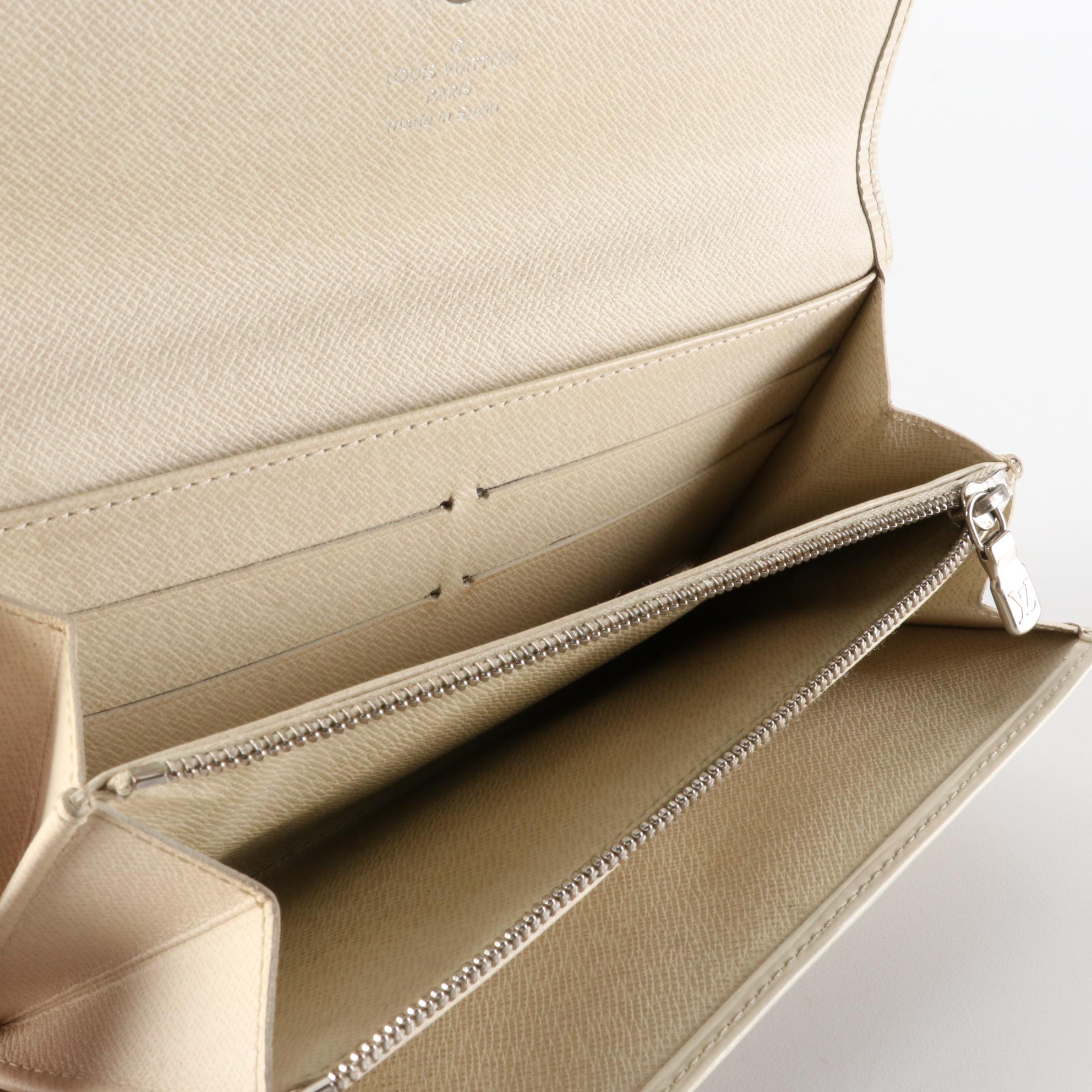 Louis Vuitton Sarah Wallet in Epi Leather with Box