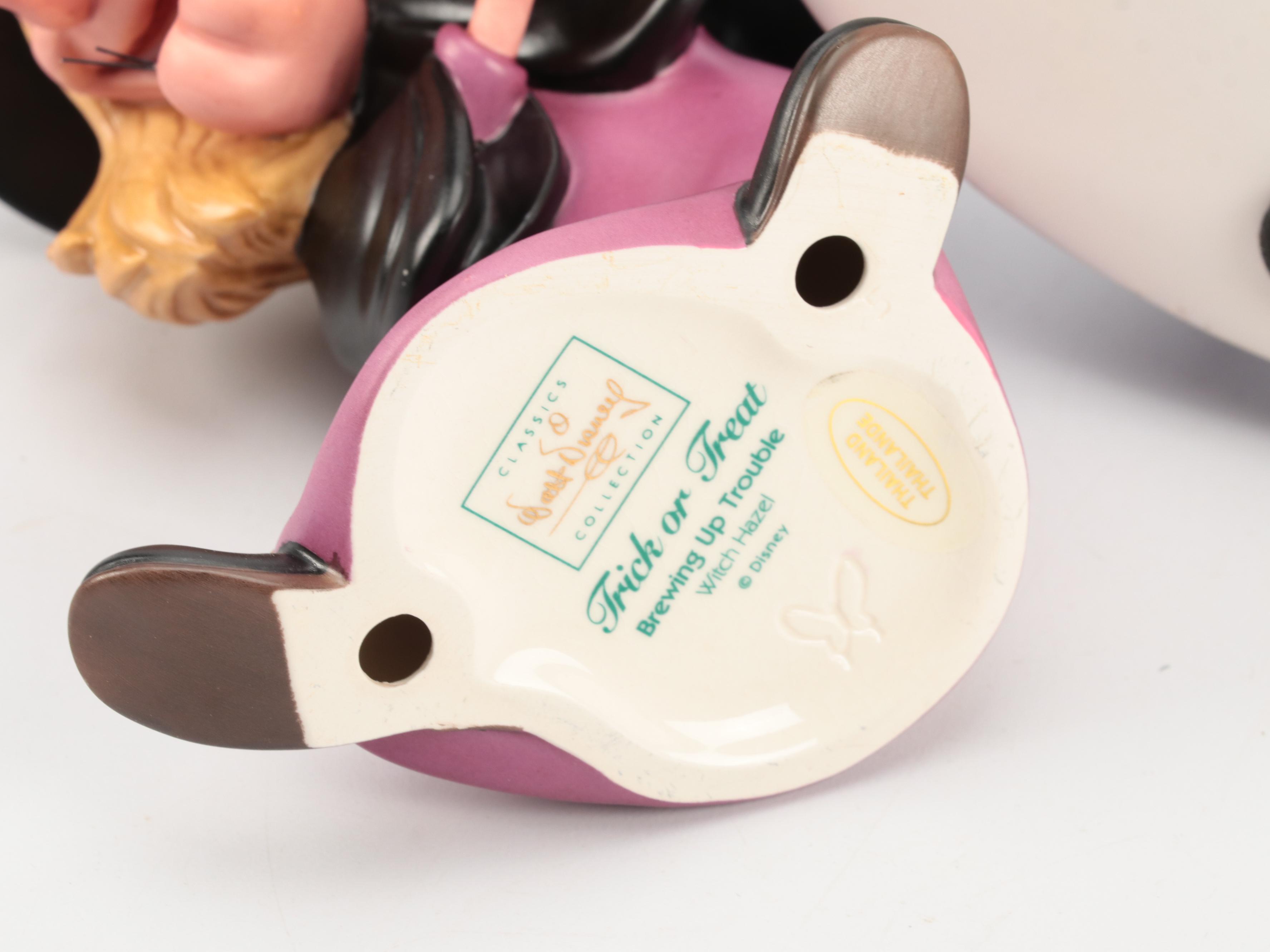 Walt Disney Classics Collection "Trick or Treat" and Other Figurines