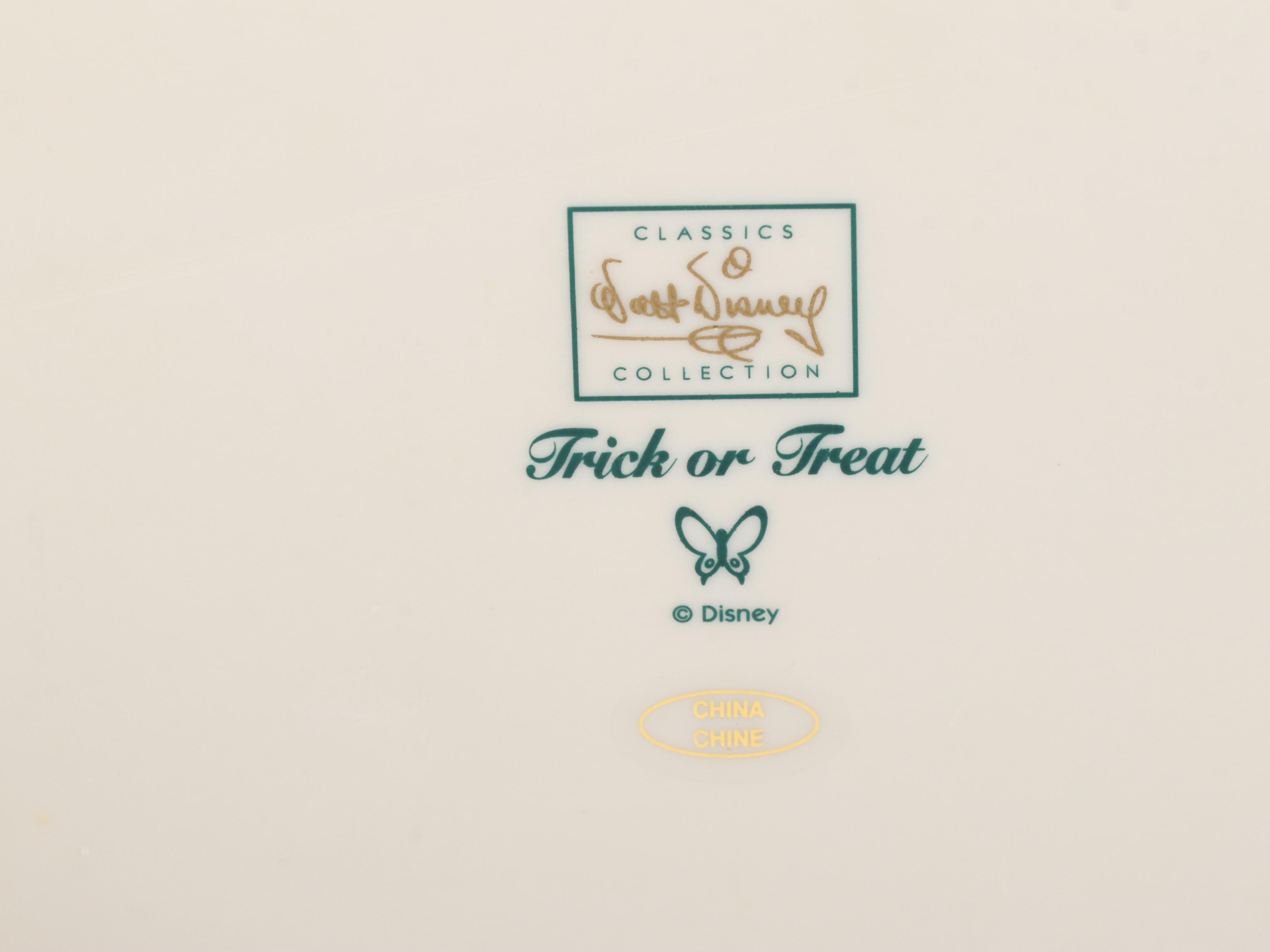 Walt Disney Classics Collection "Trick or Treat" and Other Figurines