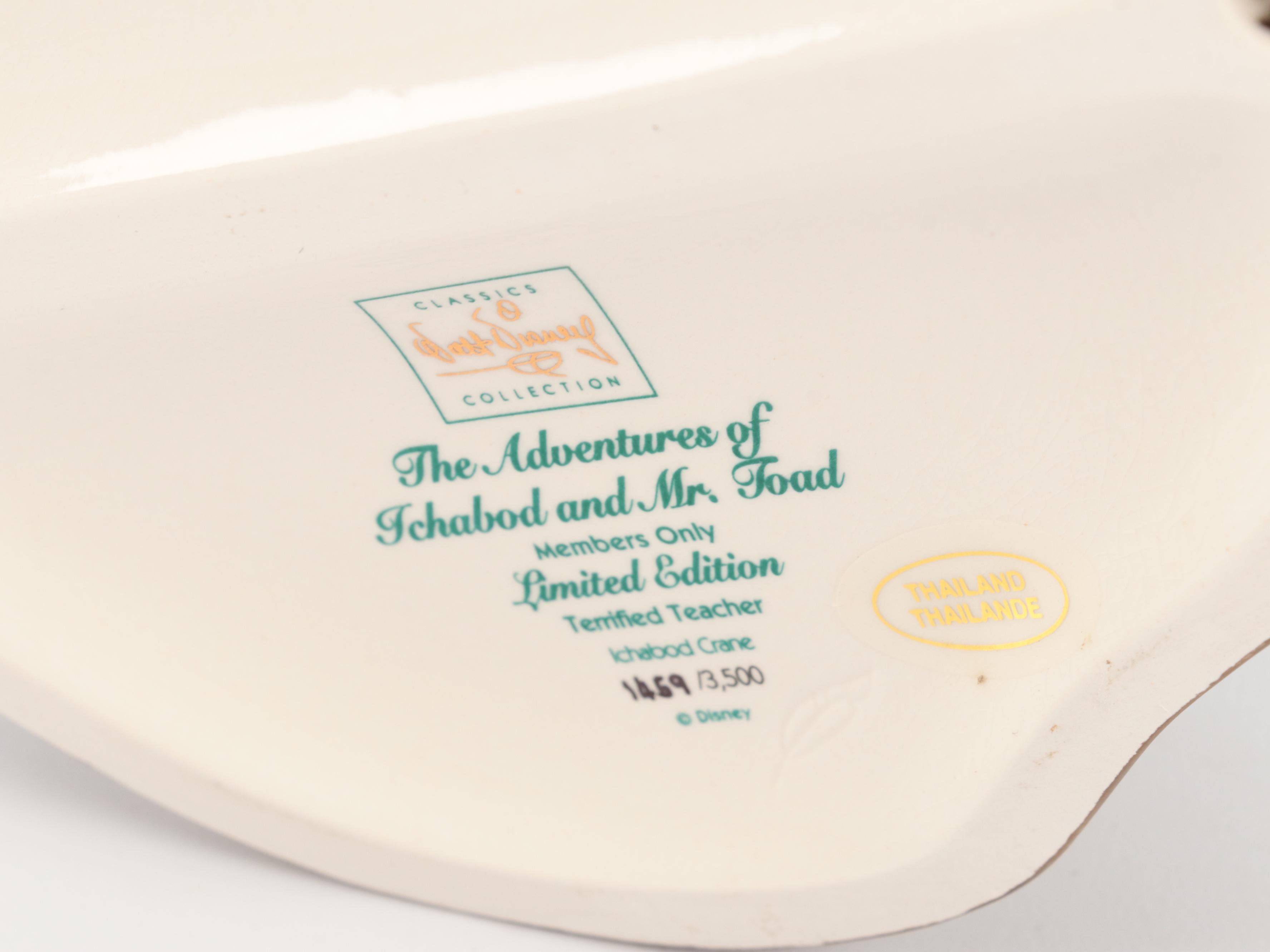 Walt Disney Classics Collection "Trick or Treat" and Other Figurines