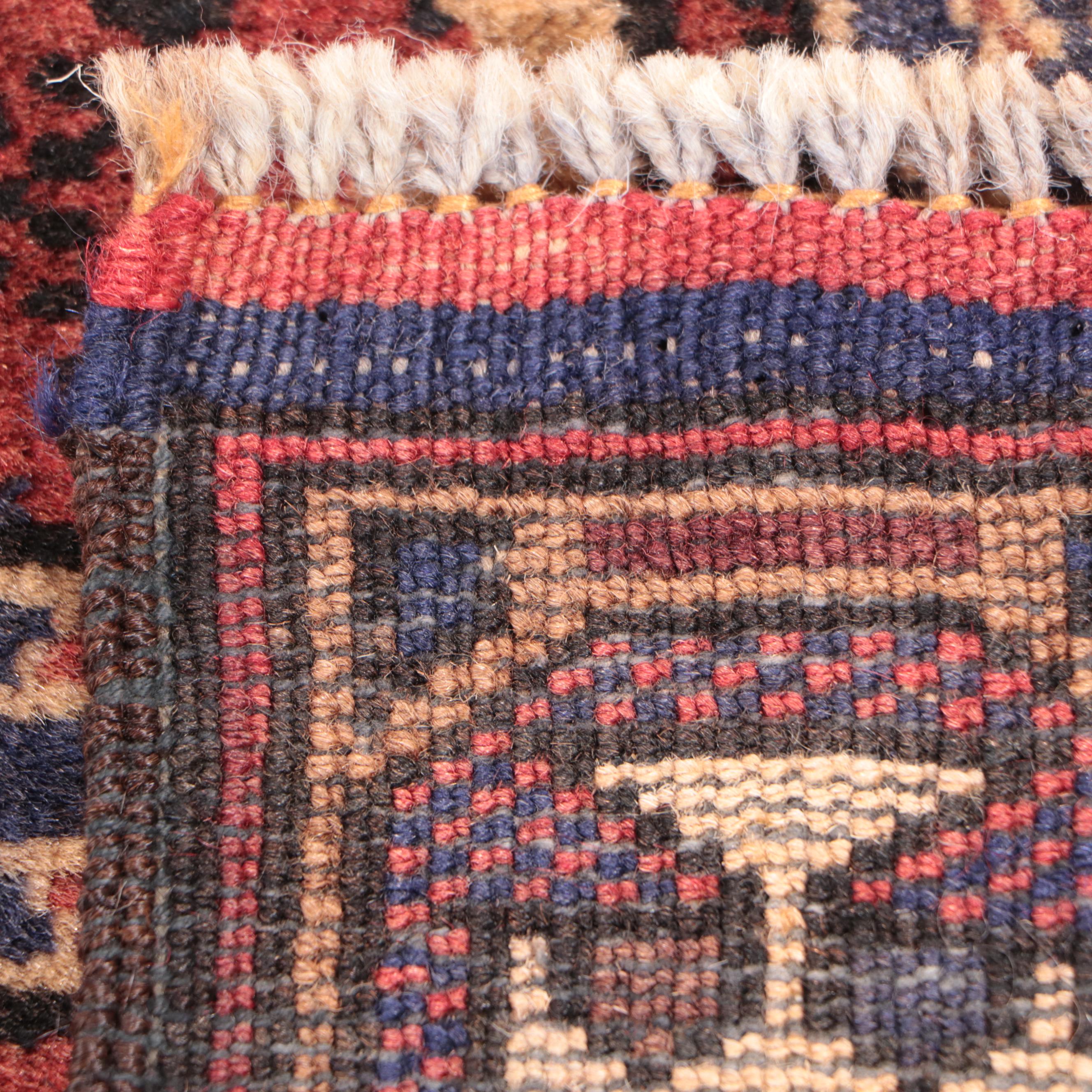 2'10 x 4'8 Hand-Knotted Afghan Teimani Accent Rug