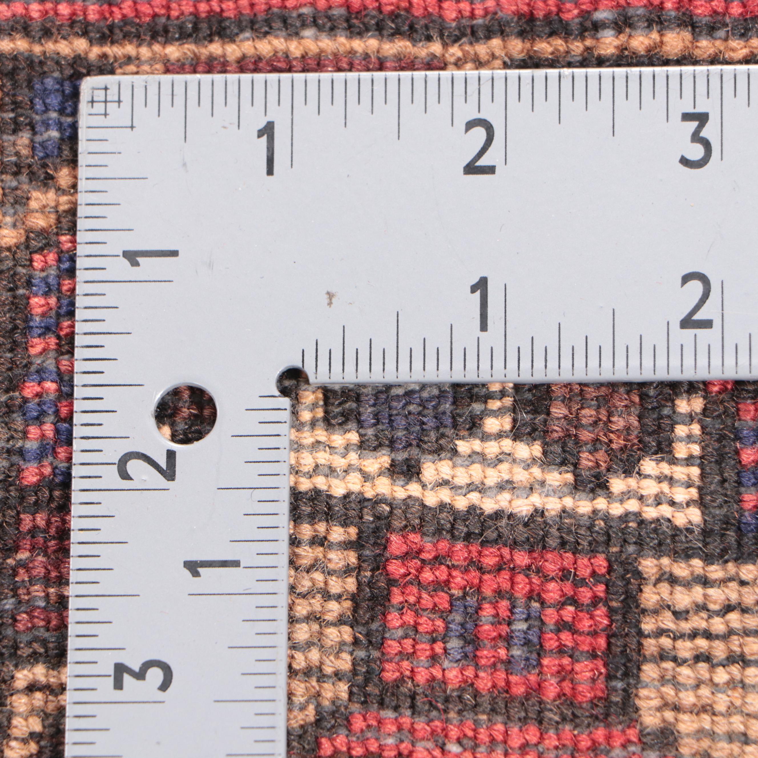 2'10 x 4'8 Hand-Knotted Afghan Teimani Accent Rug