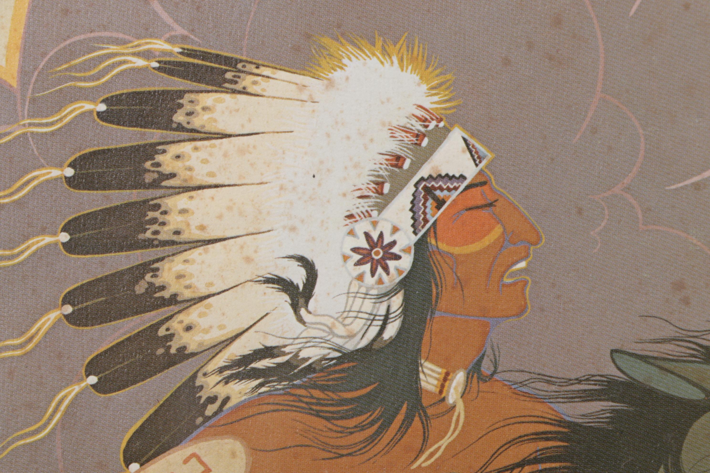 Antowine Warrior and Amado Peña Offset Lithographs, Late 20th Century