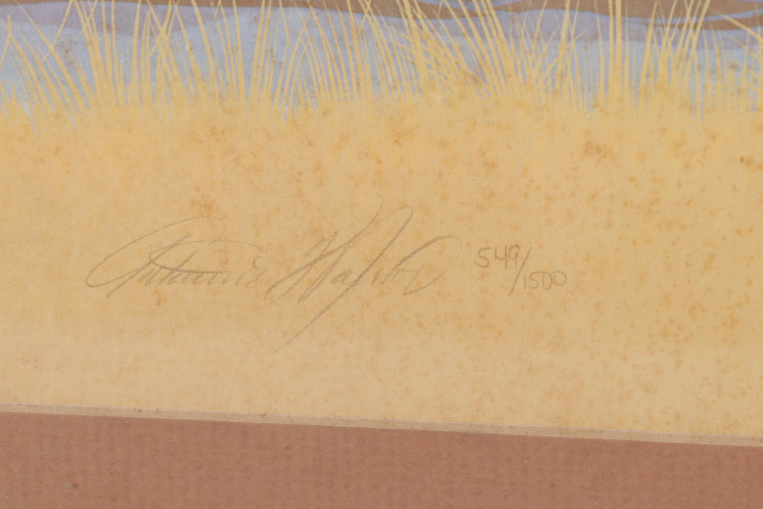 Antowine Warrior and Amado Peña Offset Lithographs, Late 20th Century