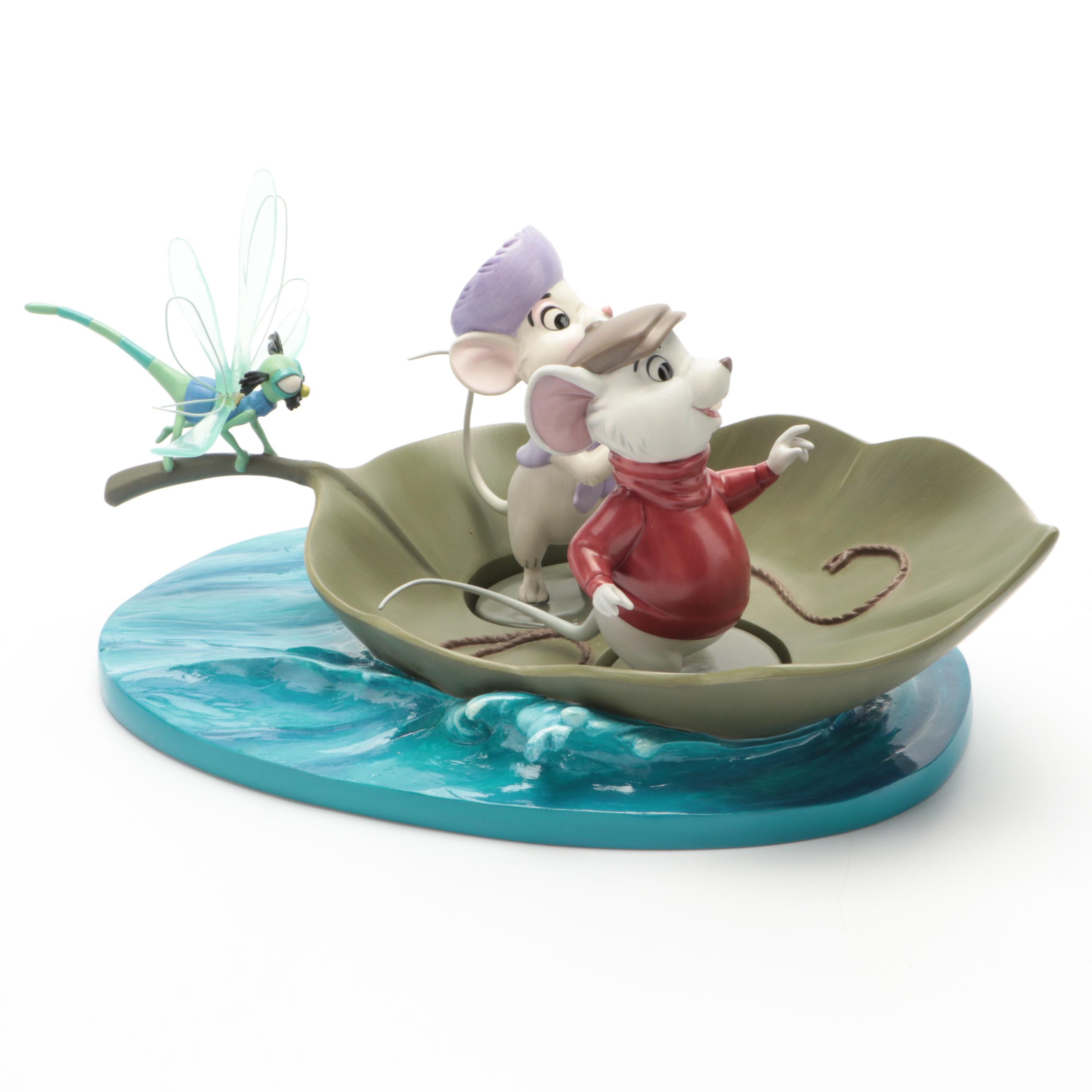 Classics Walt Disney Collection Ceramic Figurines Including "Medusa & Penny"