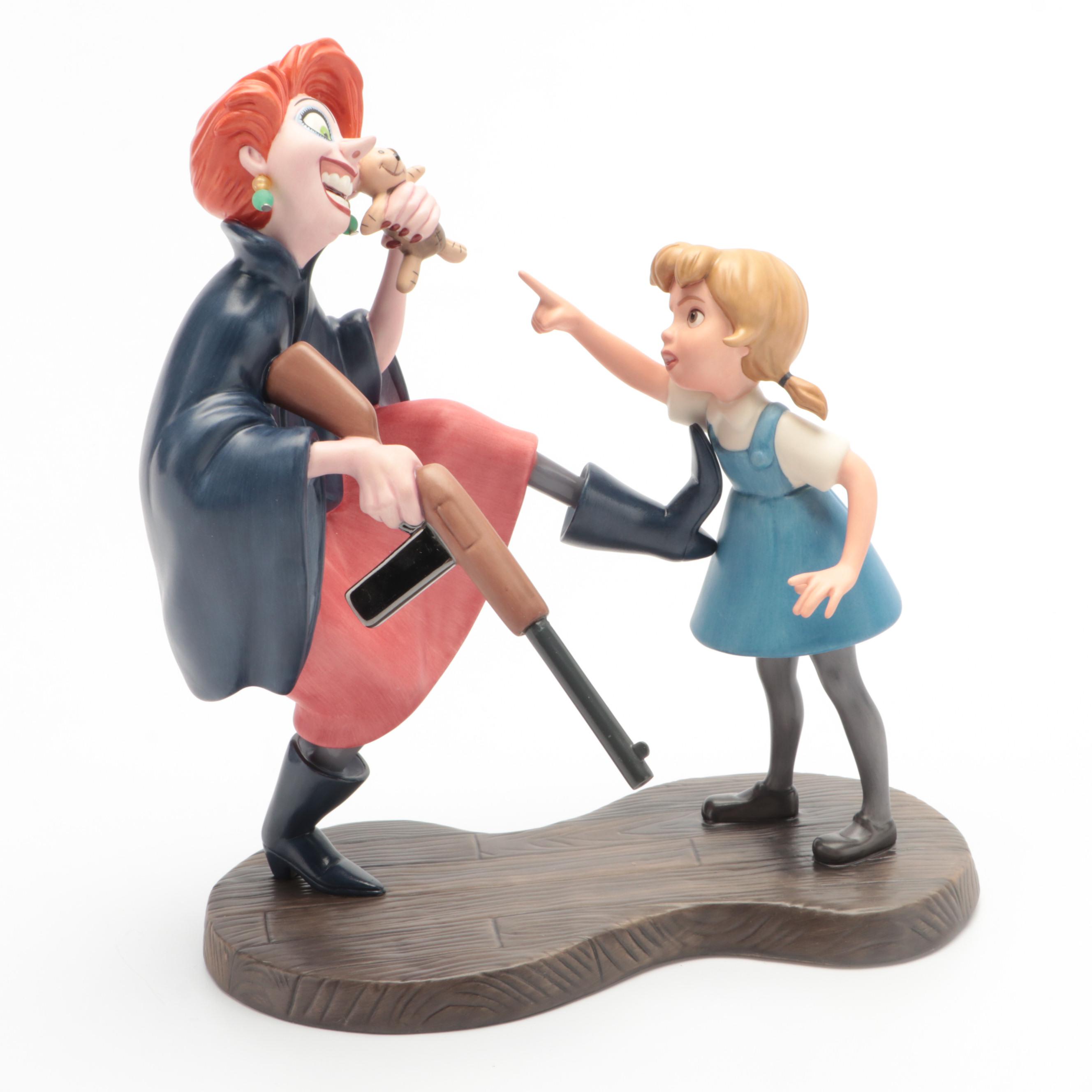Classics Walt Disney Collection Ceramic Figurines Including "Medusa & Penny"