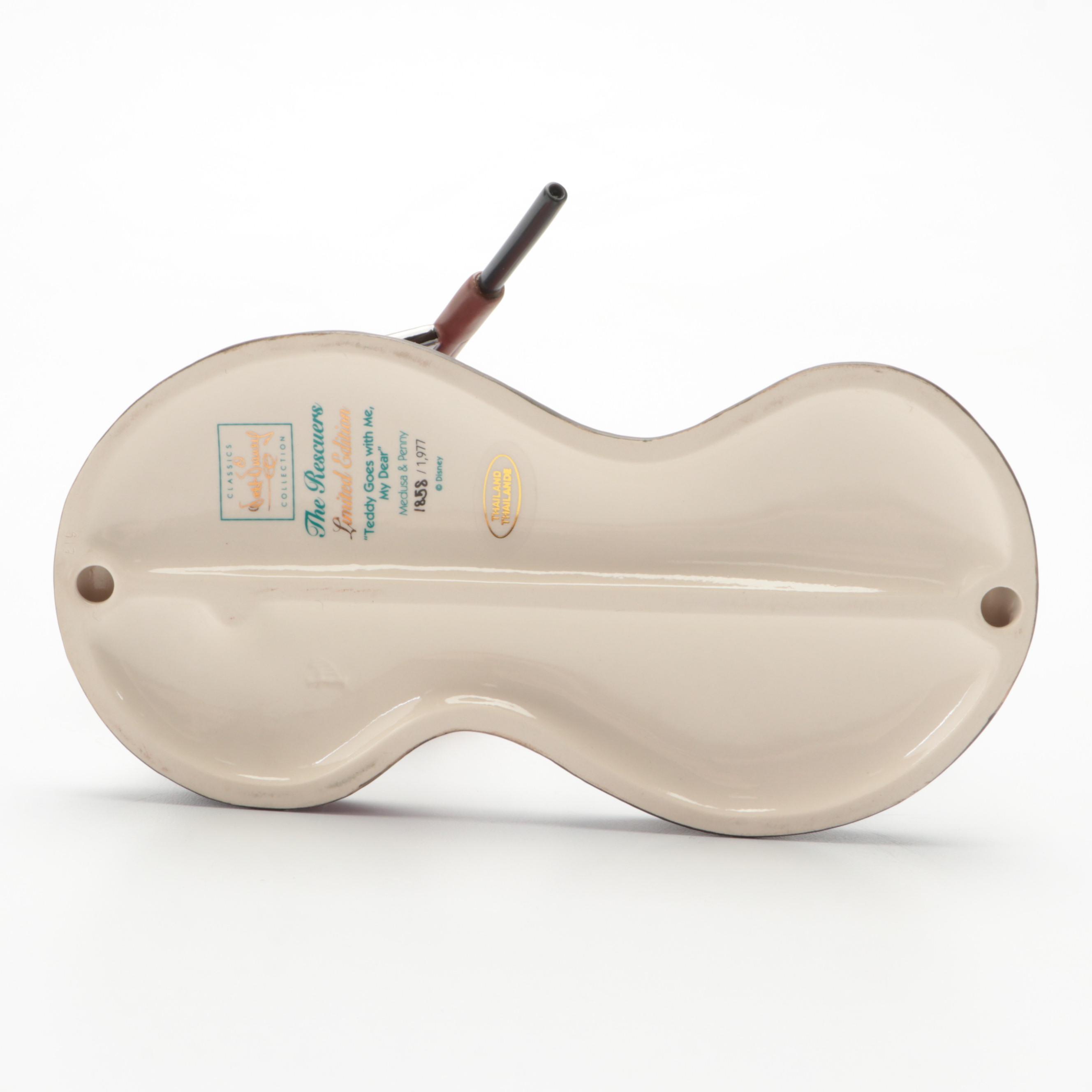 Classics Walt Disney Collection Ceramic Figurines Including "Medusa & Penny"