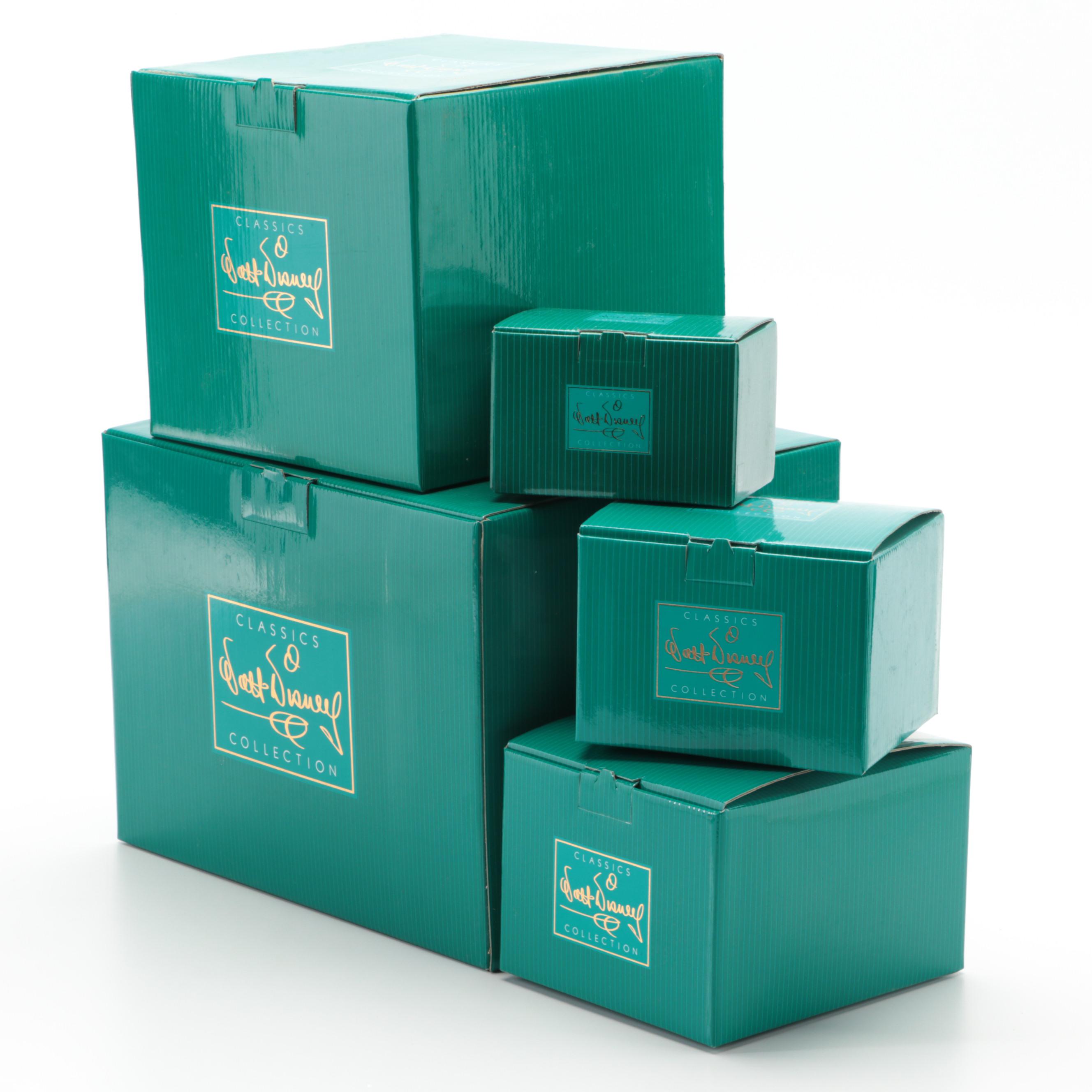 Classics Walt Disney Collection Ceramic Figurines Including "Medusa & Penny"