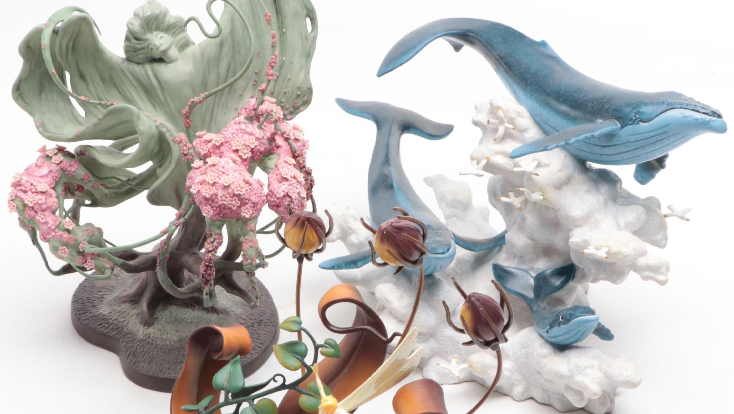 Walt Disney Classics Collection "Fantasia" and "Fantasia 2000" Ceramic Figurines