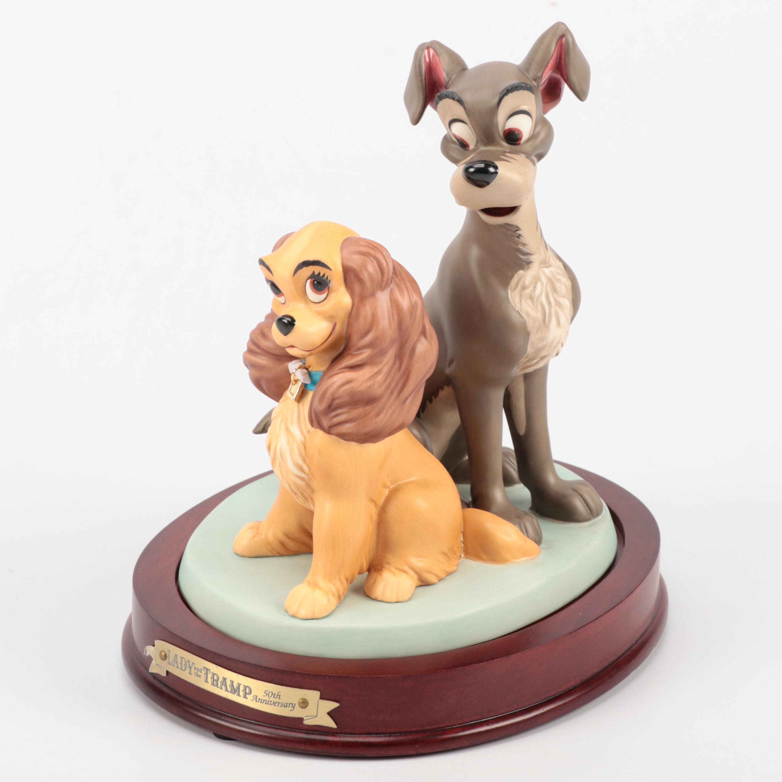 Disney Classics Collection "Lady & the Tramp" and Other Ceramic Figurines