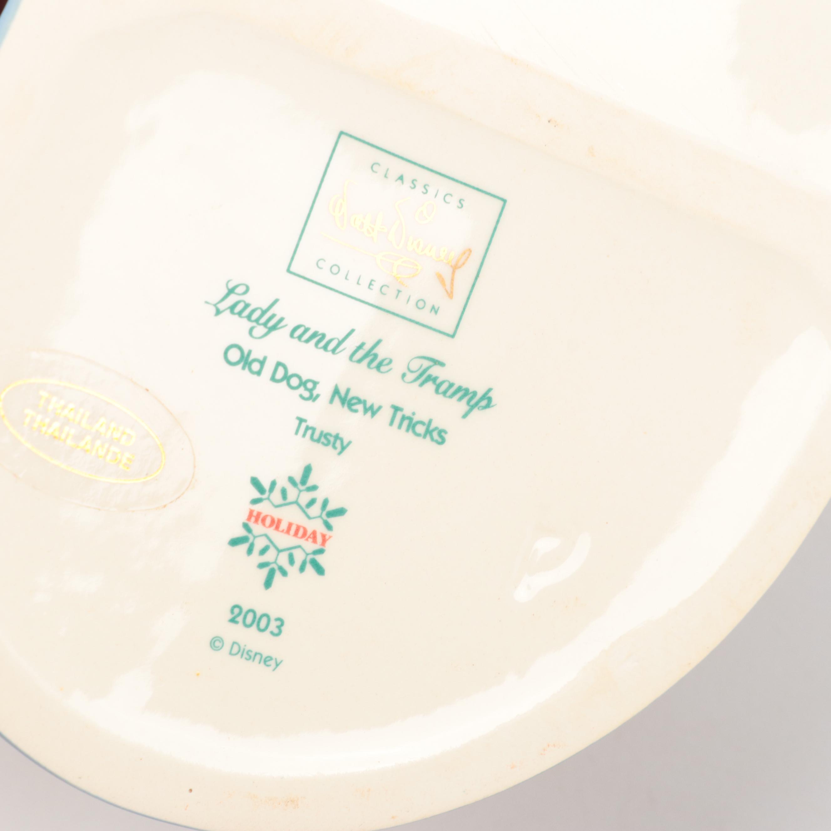 Disney Classics Collection "Lady & the Tramp" and Other Ceramic Figurines