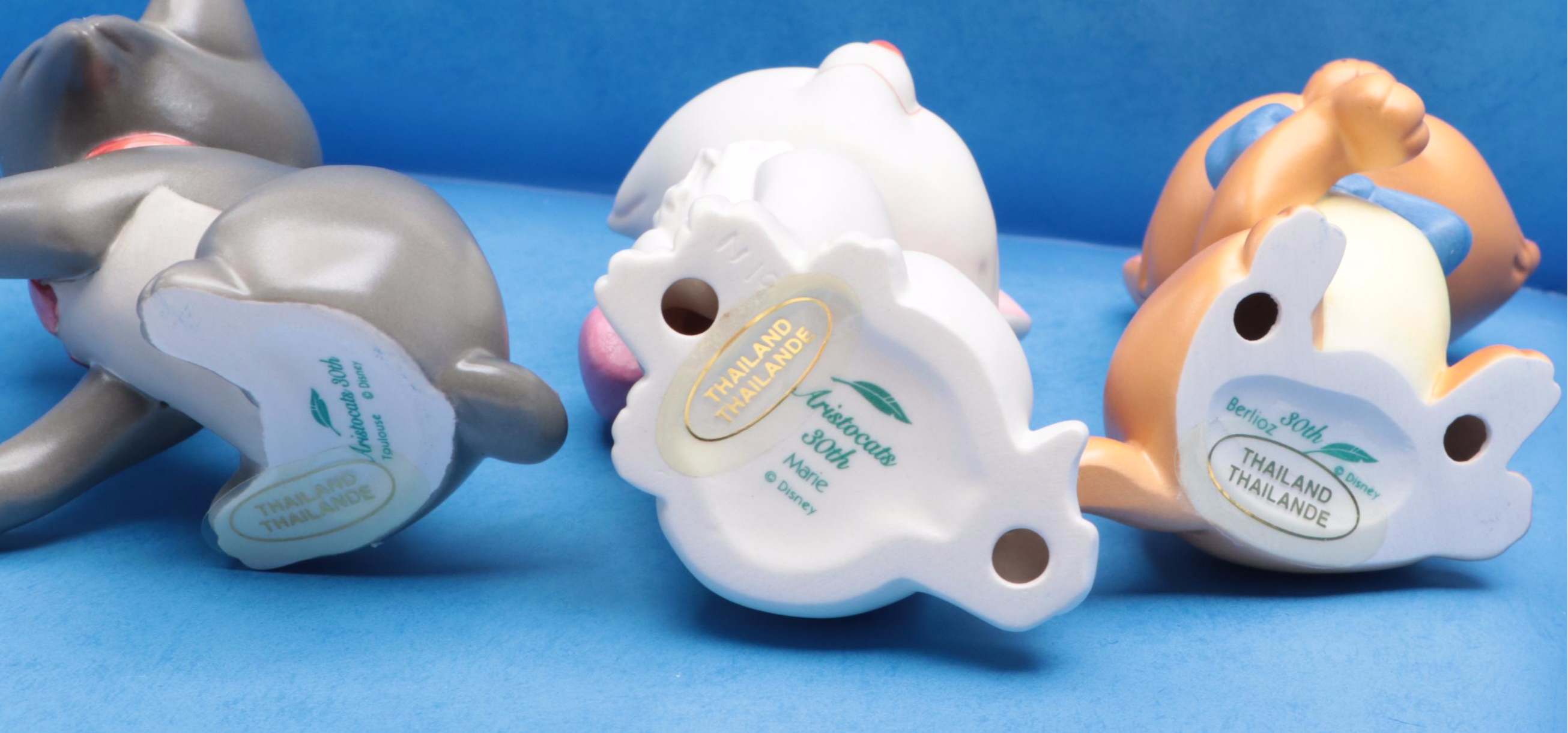 Disney Classics Collection "The Aristocats" Ceramic Figurines