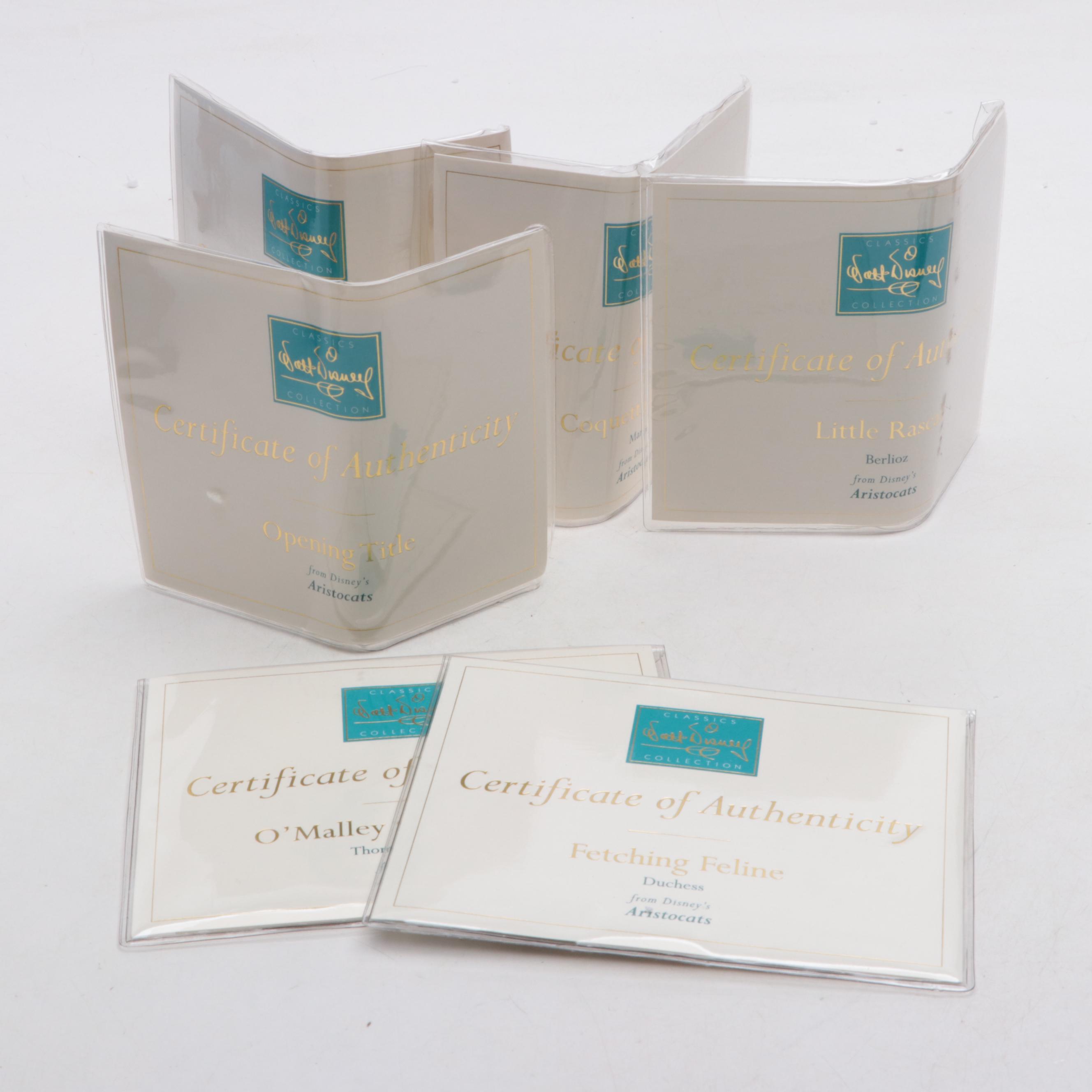 Disney Classics Collection "The Aristocats" Ceramic Figurines