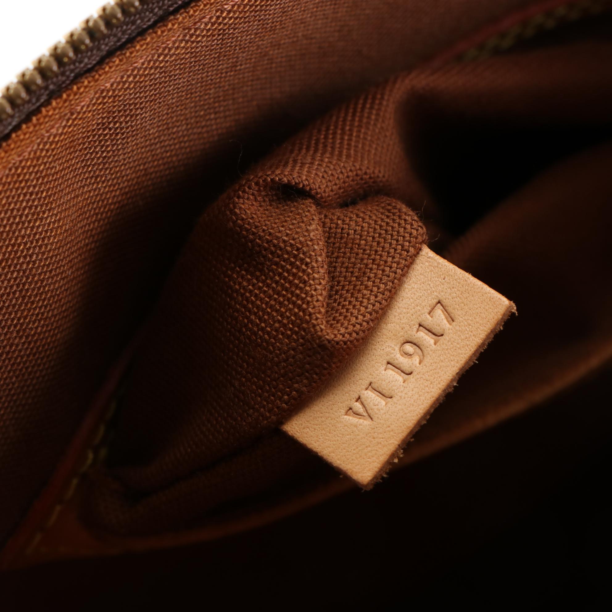 Louis Vuitton Alma PM Satchel in Monogram Canvas and Vachetta Leather