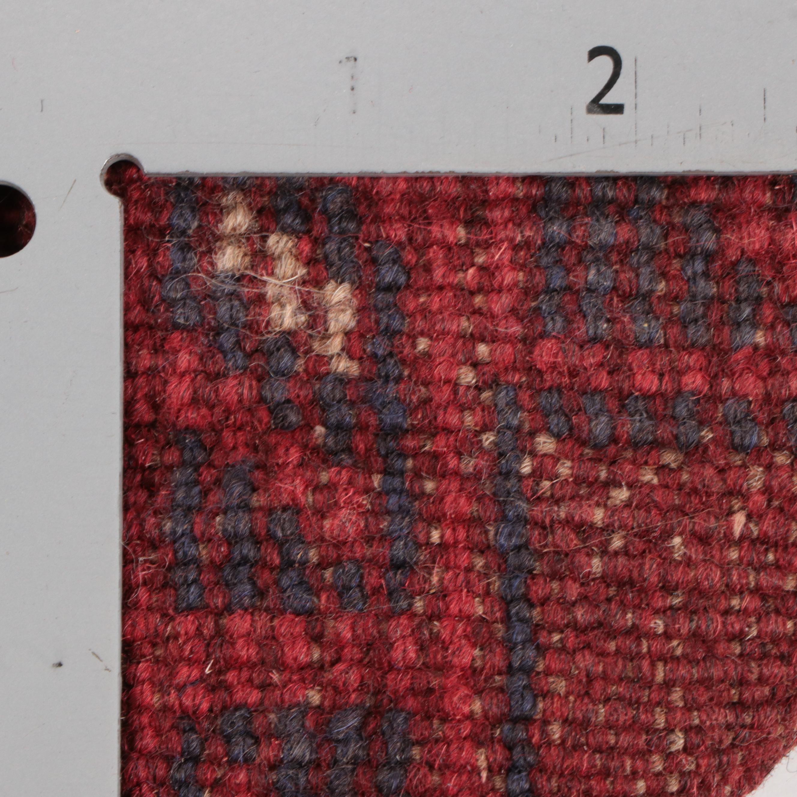 1'10 x 7'3 Handwoven Mixed-Technique Afghan Baluch Carpet Runner