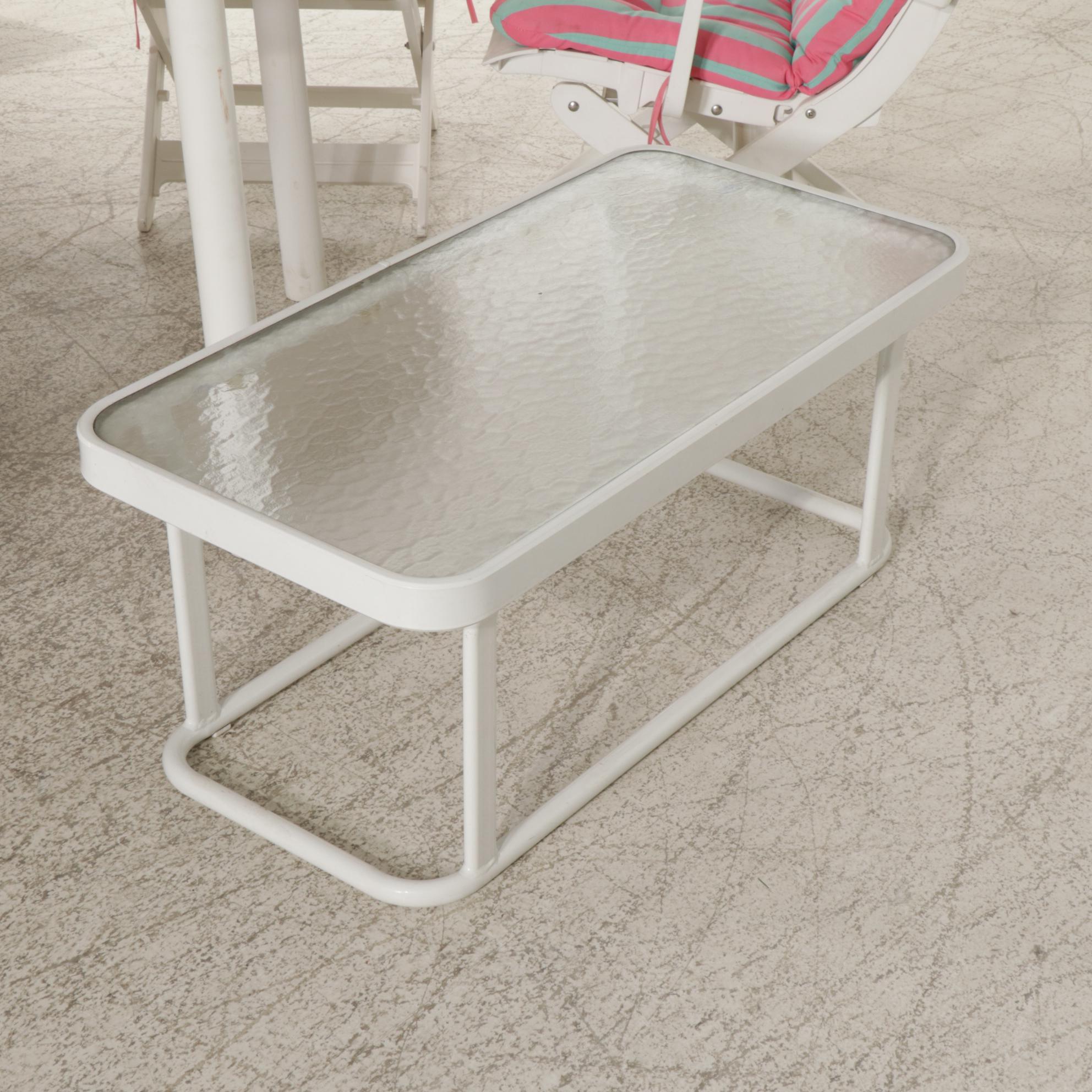 Grosfillex Molded Plastic Folding Lounge Chairs, Dining Table and More