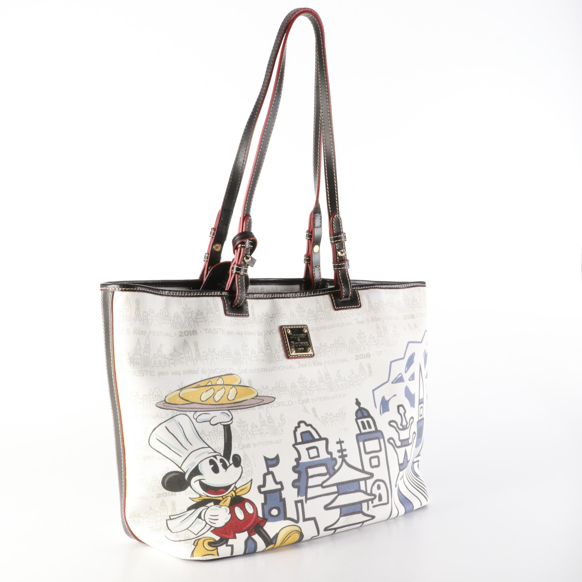 Dooney & Bourke x Disney Coated Canvas and Nylon Handbag and Totes