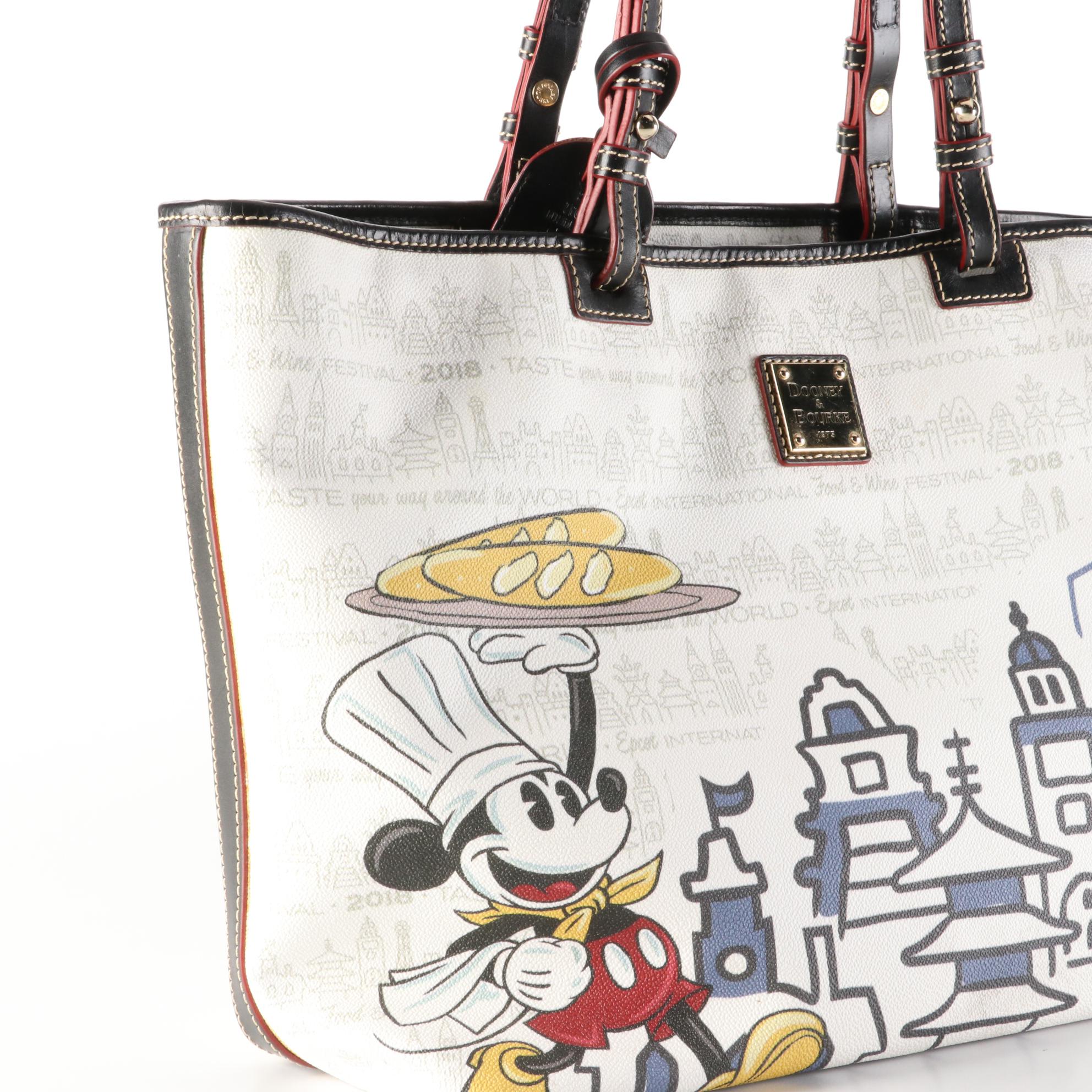 Dooney & Bourke x Disney Coated Canvas and Nylon Handbag and Totes