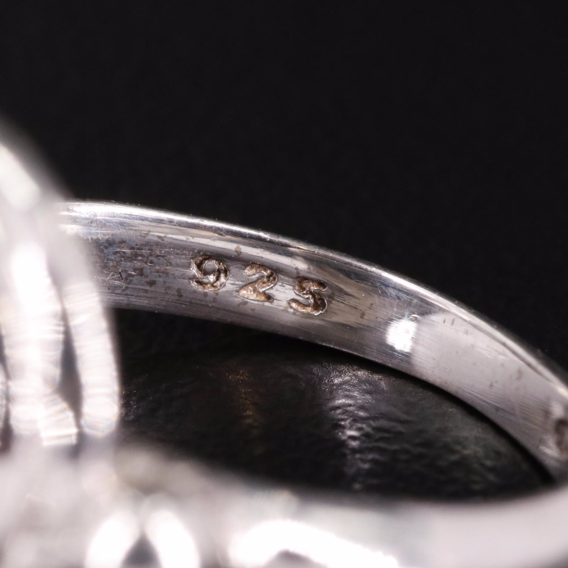 Sterling Peridot Ring