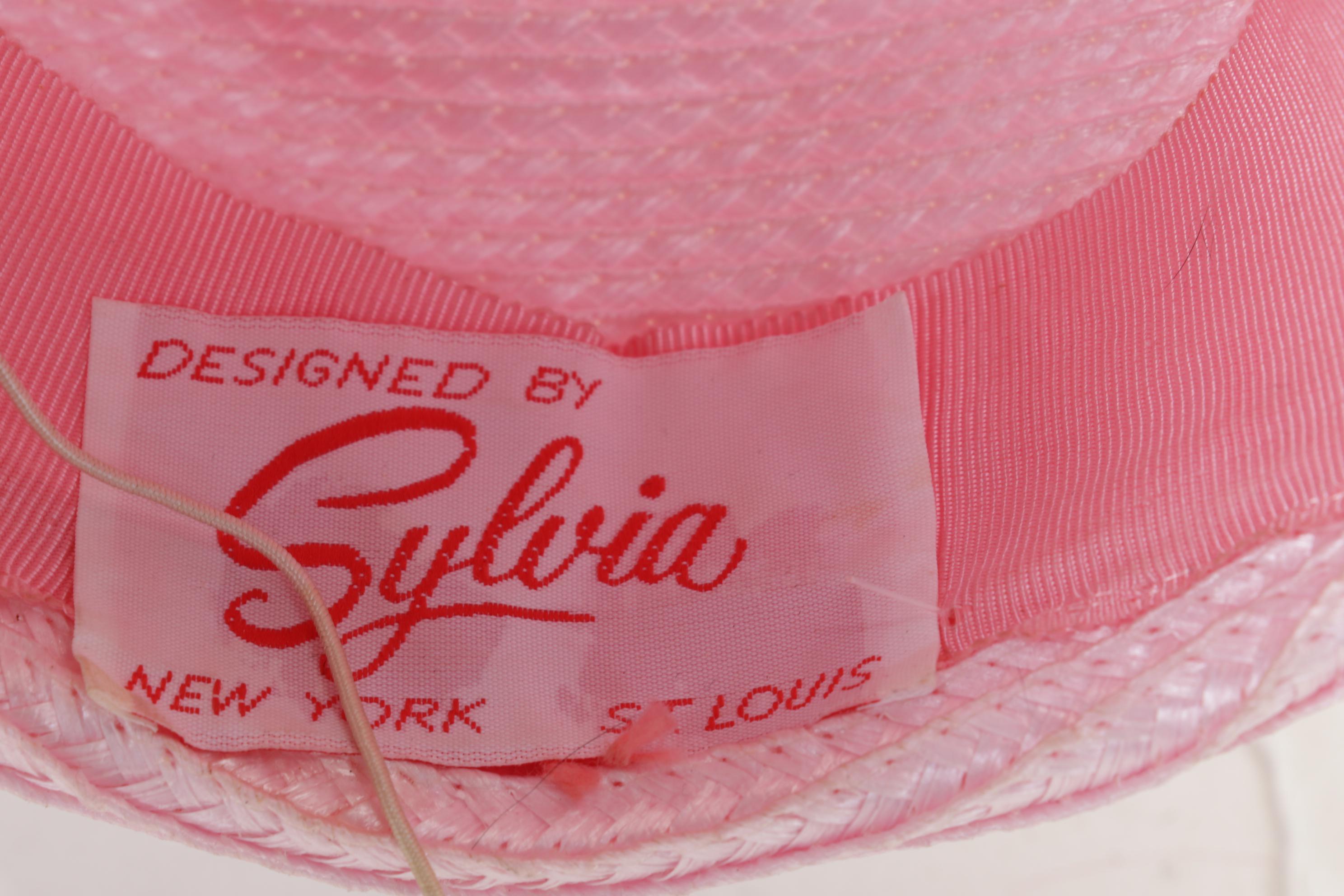 Scala Pronto and Other Pink Summer Occasion Hats, Vintage to Contemporary