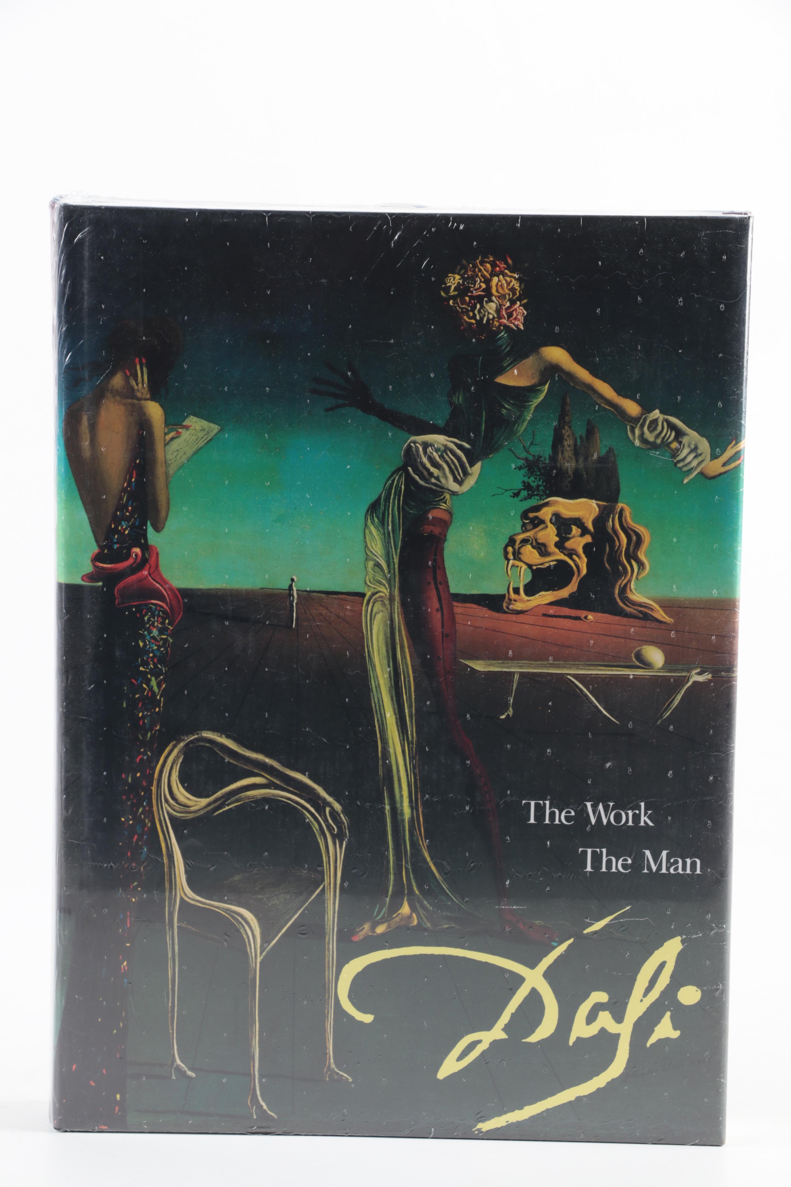 The Lincoln Mint "Unicorn Dionysiaque" Sterling Collector Plate with Dalí Book