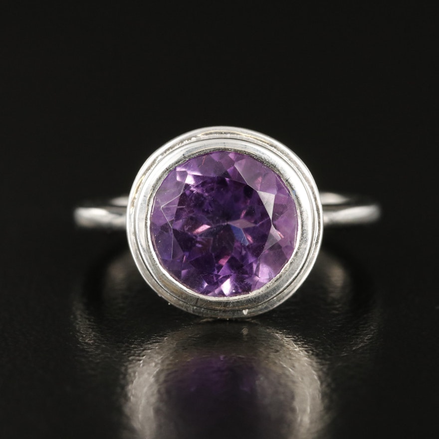 Sterling Amethyst Ring