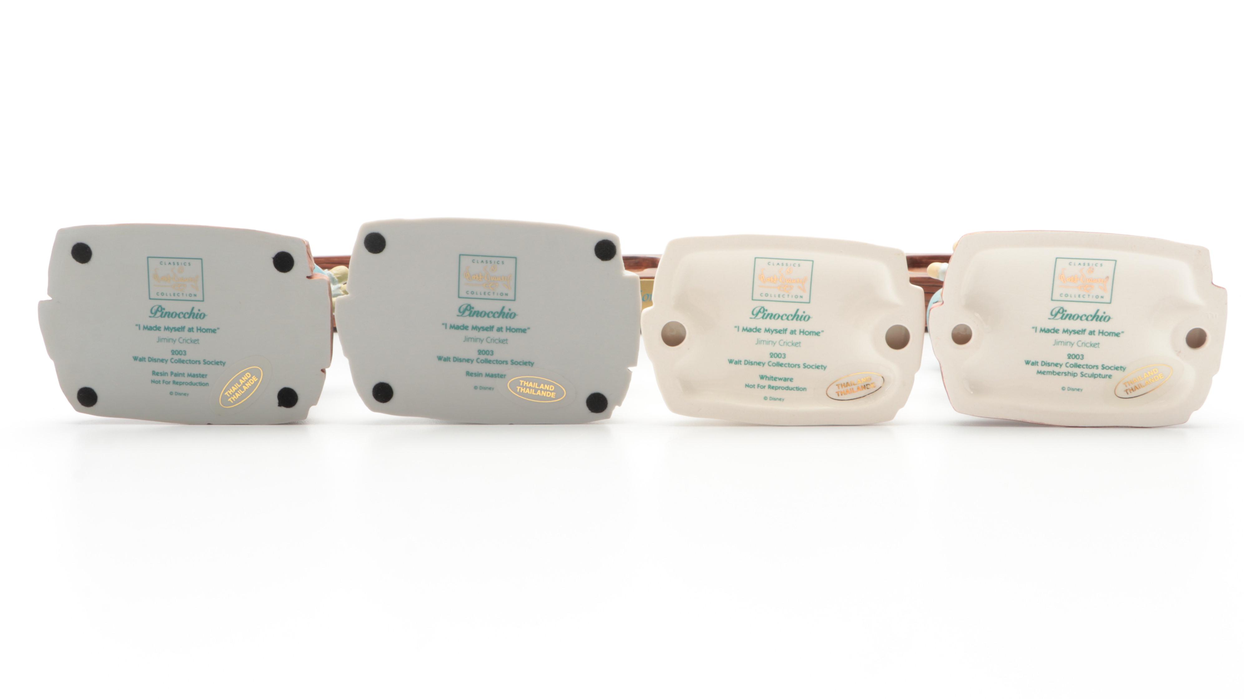 Walt Disney Collectors Society "I Made Myself at Home" Figurine Set and More