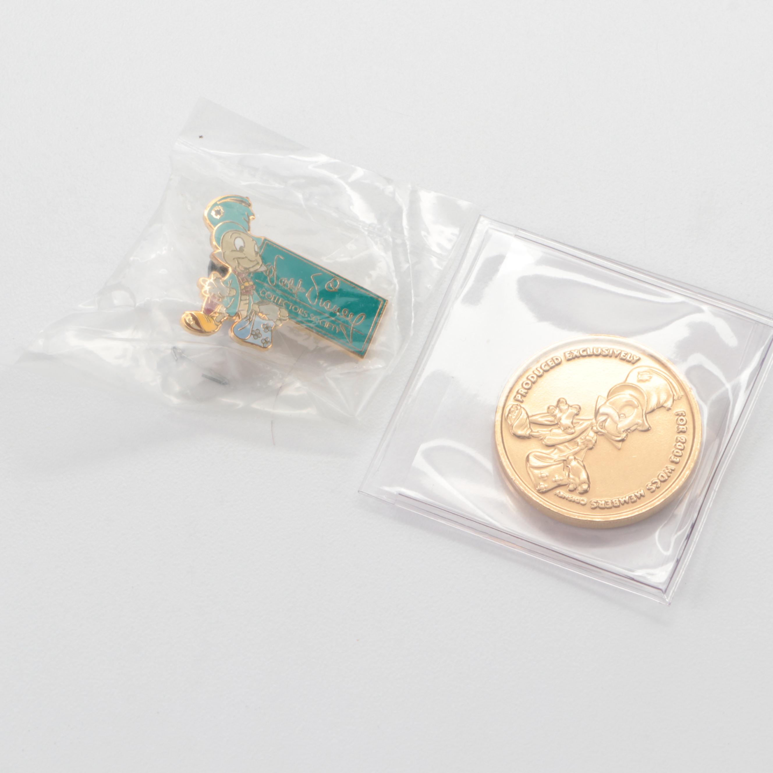 Walt Disney Collectors Society "I Made Myself at Home" Figurine Set and More