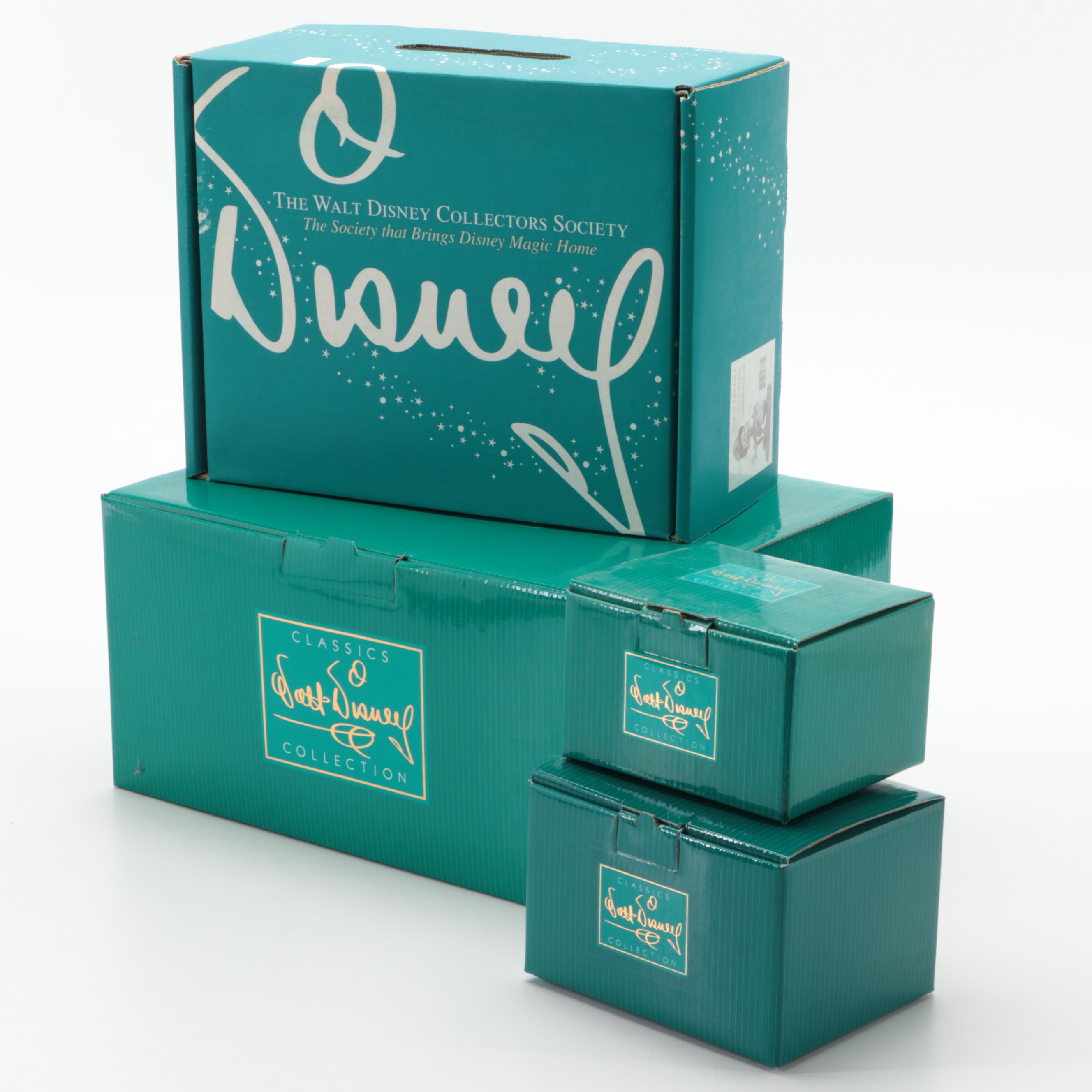 Walt Disney Collectors Society "I Made Myself at Home" Figurine Set and More