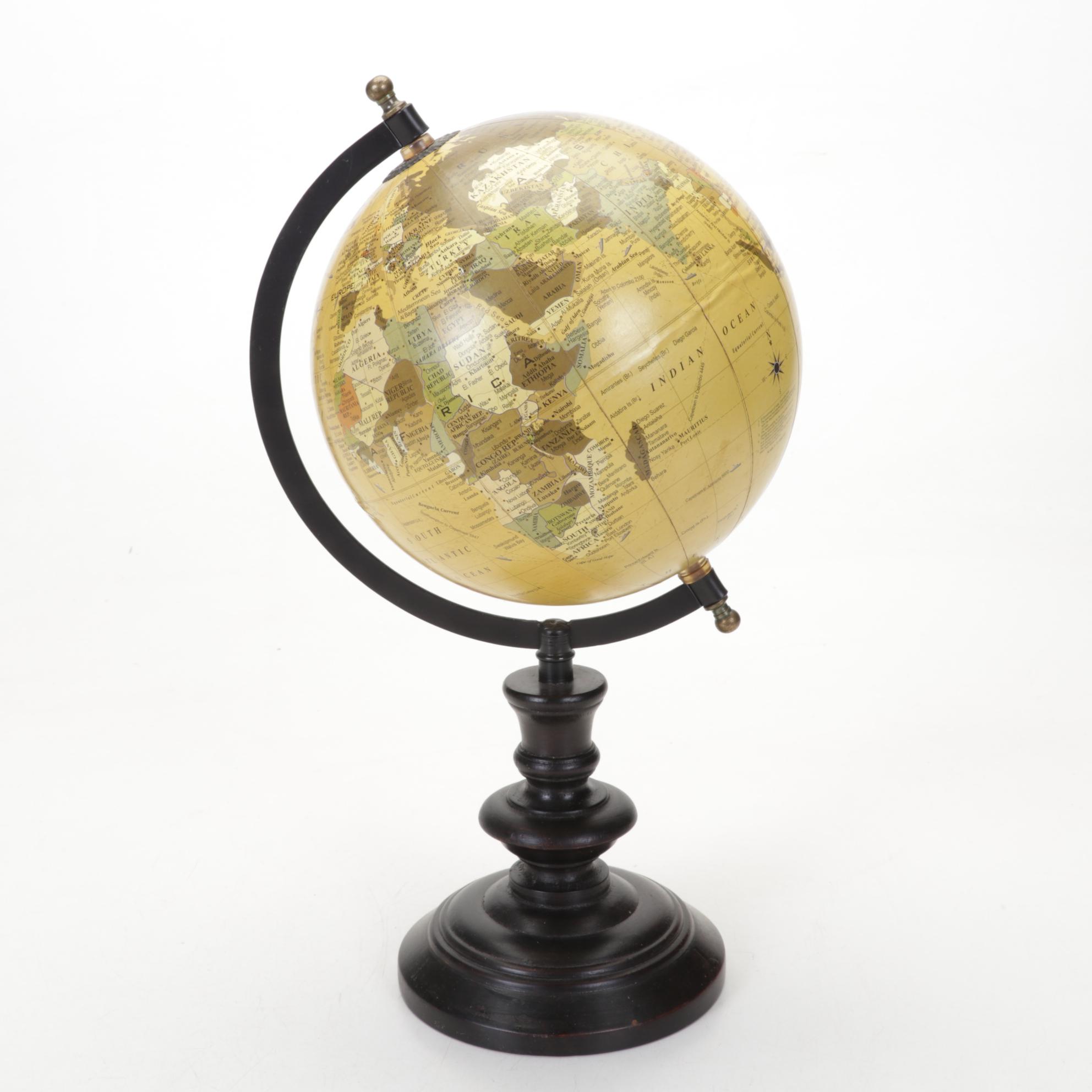 Brushed Nickel and Mica Table Lamp With Pottery Barn Decorator Pillows, More