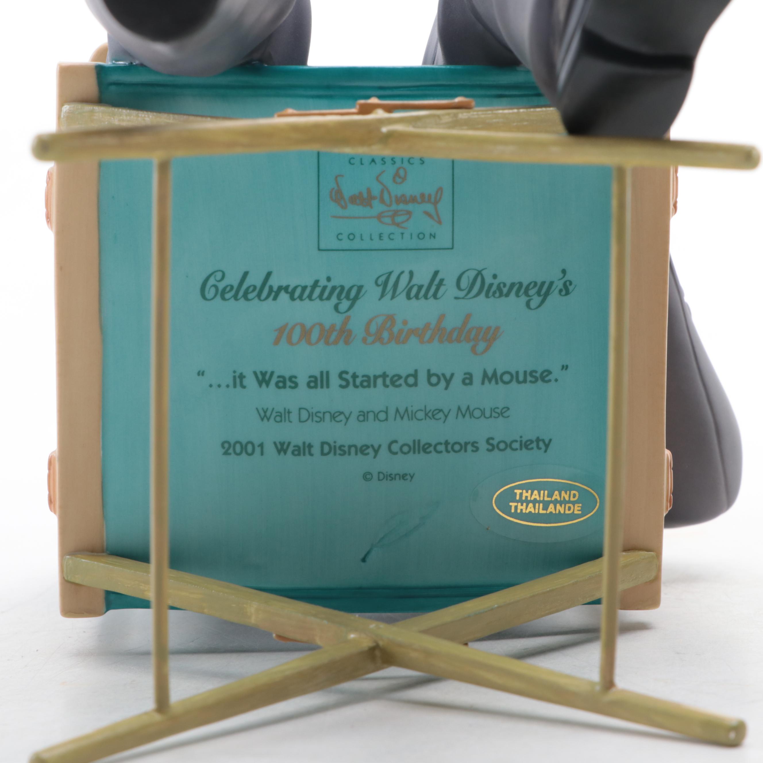 Walt Disney Collectors Society "Steamboat Willie" and More Disney Figurines