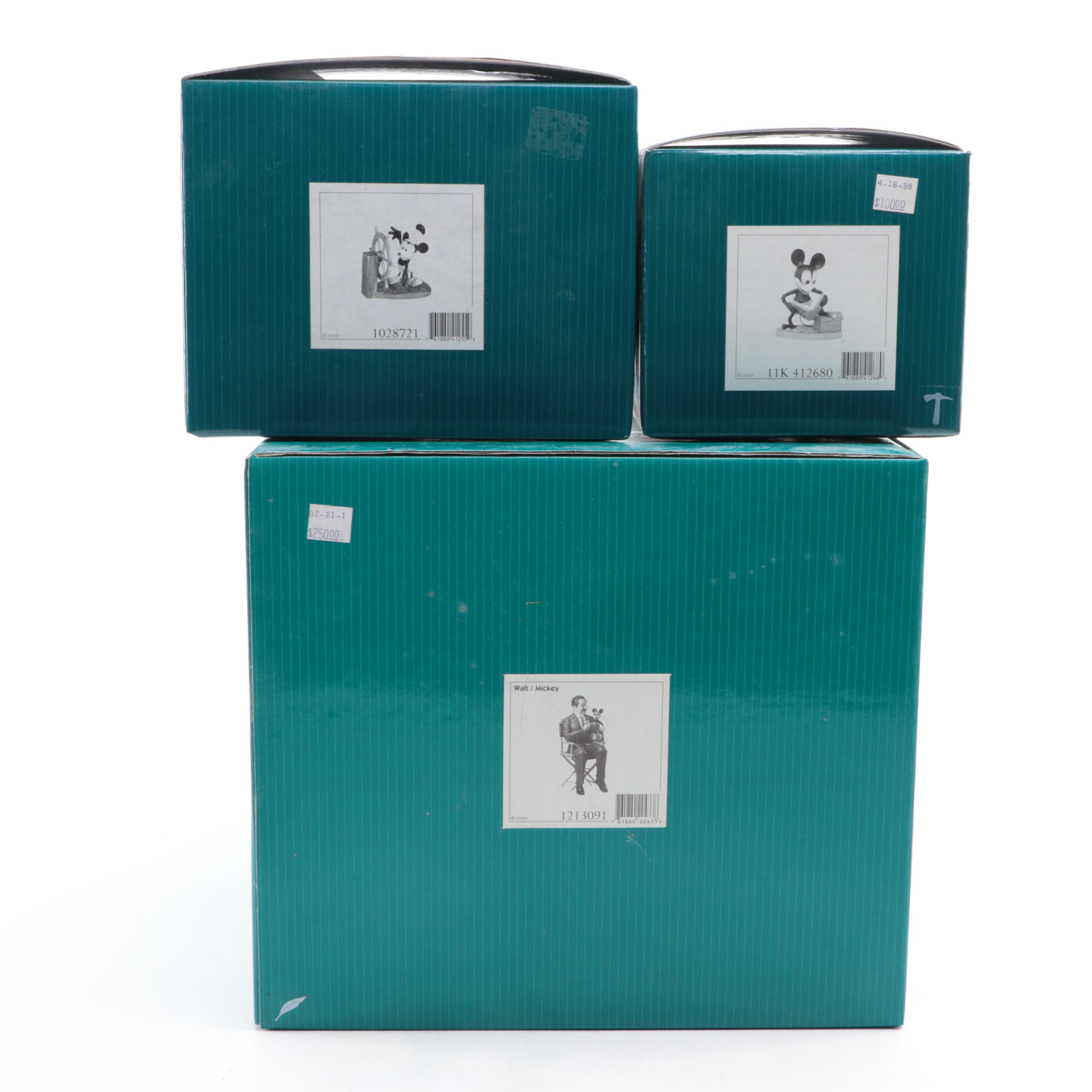 Walt Disney Collectors Society "Steamboat Willie" and More Disney Figurines