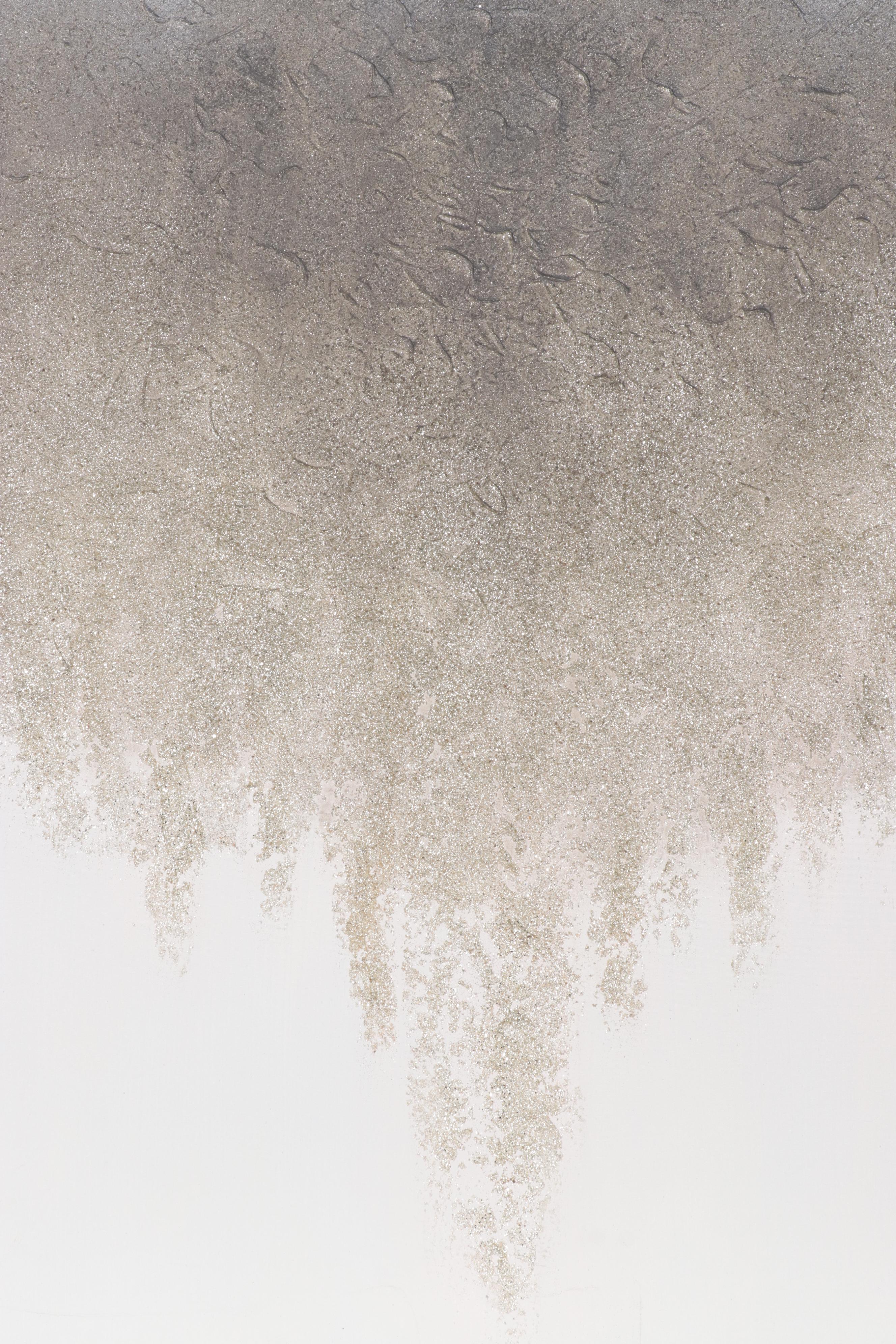 Melissa Schleicher Abstract Ombre Mixed Media on Canvas