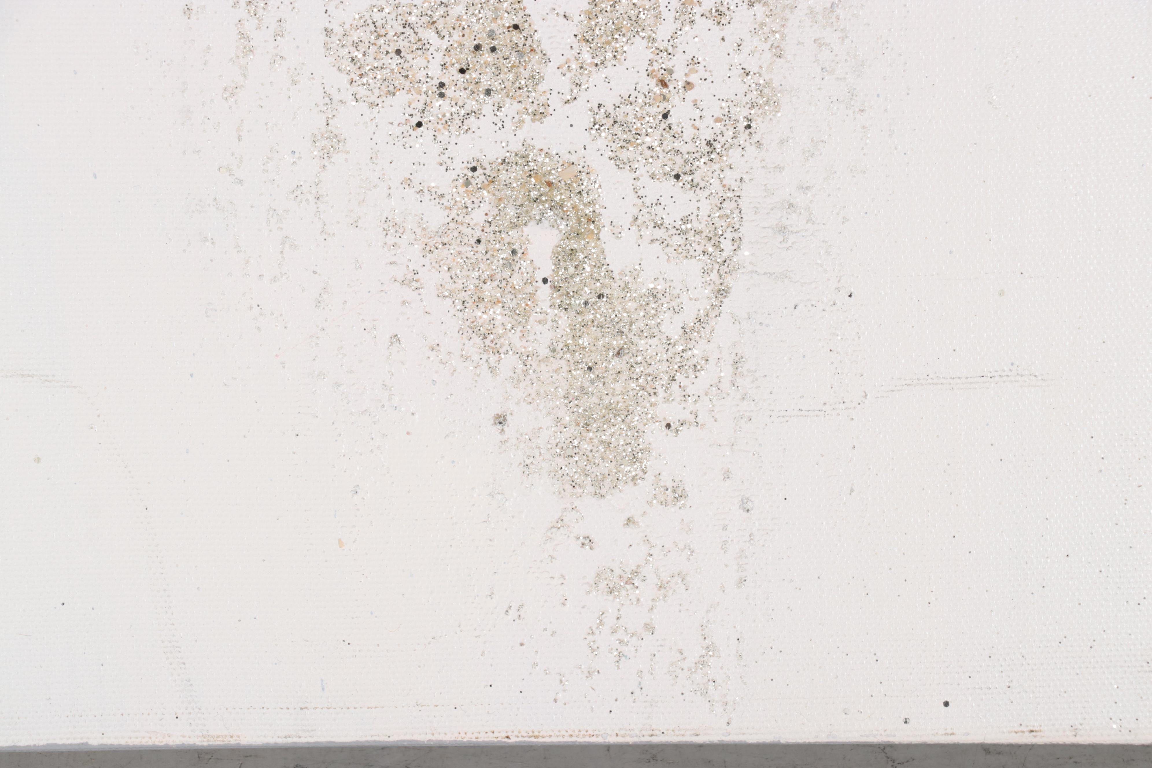 Melissa Schleicher Abstract Ombre Mixed Media on Canvas