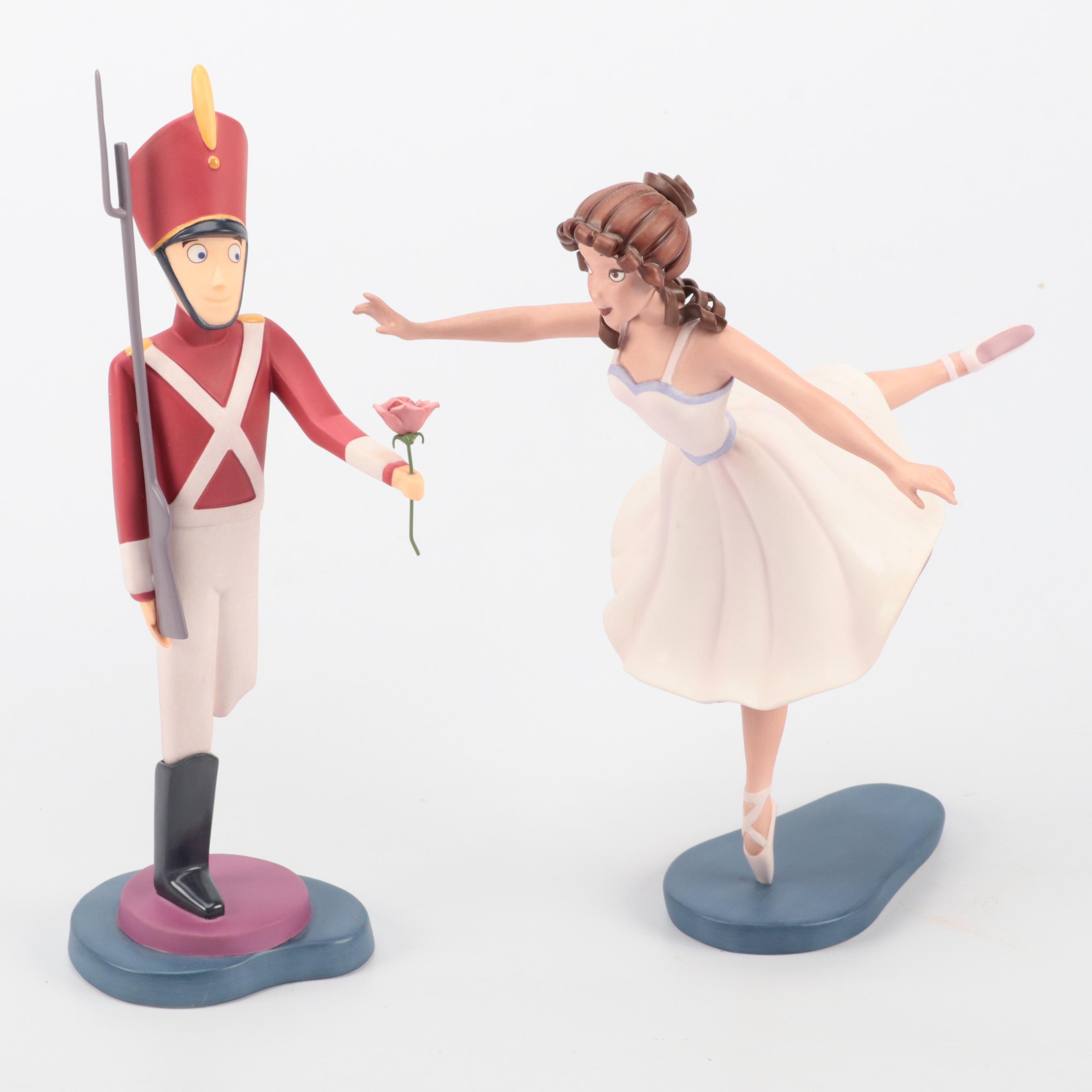 Walt Disney Classics Fantasia 2000 "A Gift of Love" and "Jealous Jack" Figurines