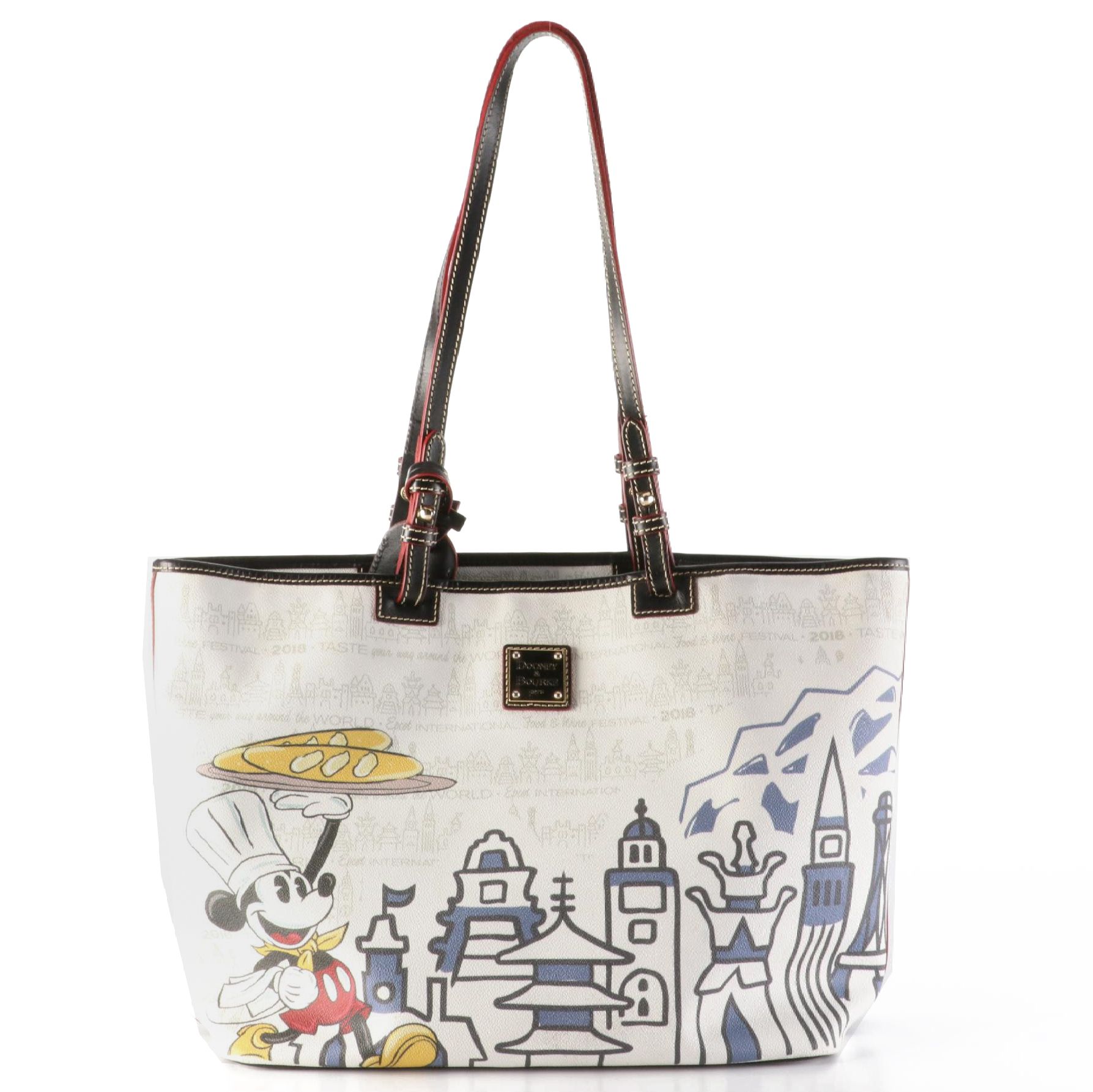 Dooney & Bourke x Disney Coated Canvas and Nylon Handbag and Totes